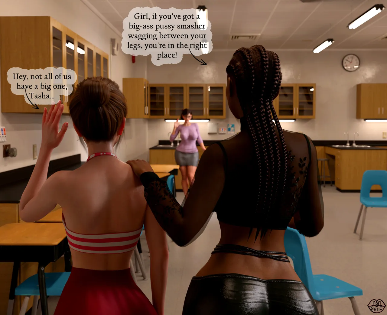 Adicktion Therapy. Galcock-Holics Anonymous porn comic picture 4
