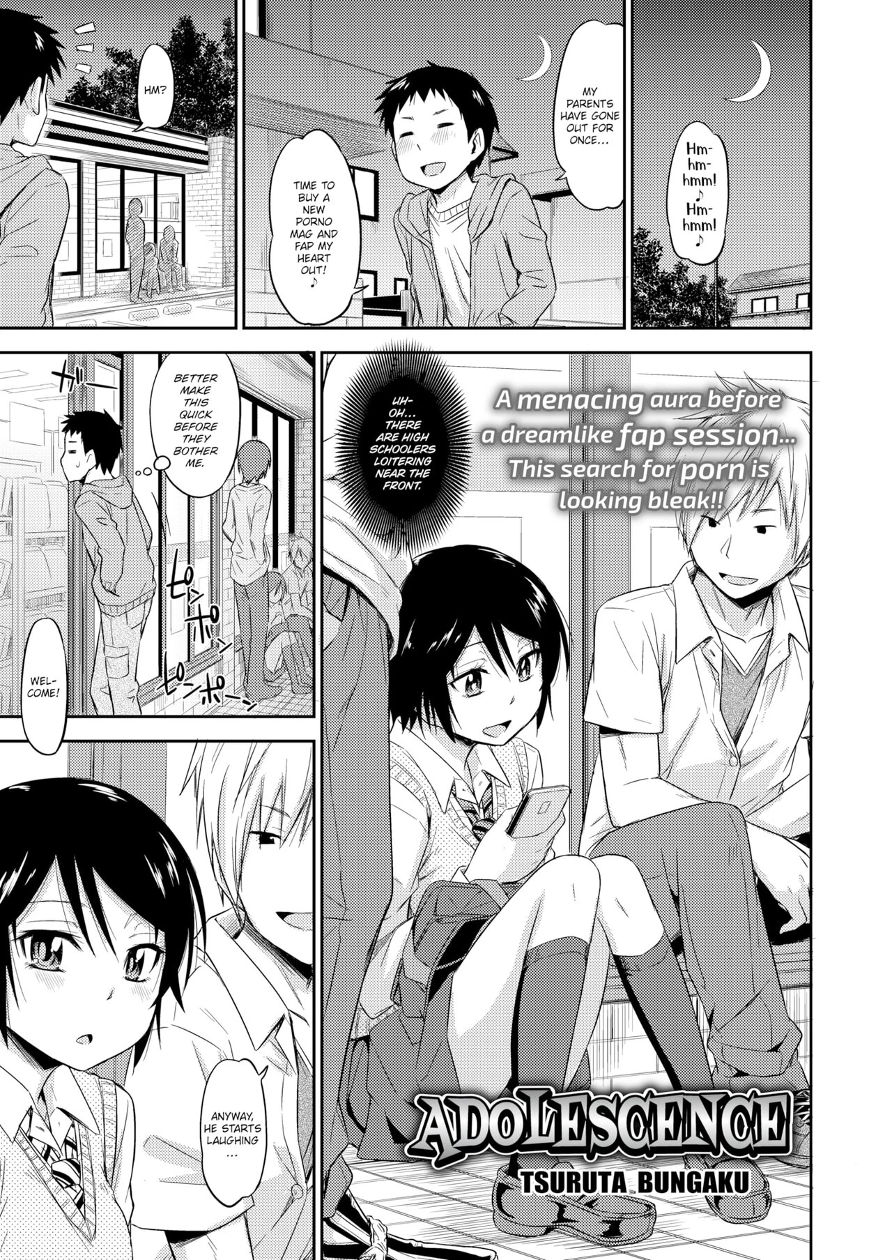 Adolescence porn comic picture 1