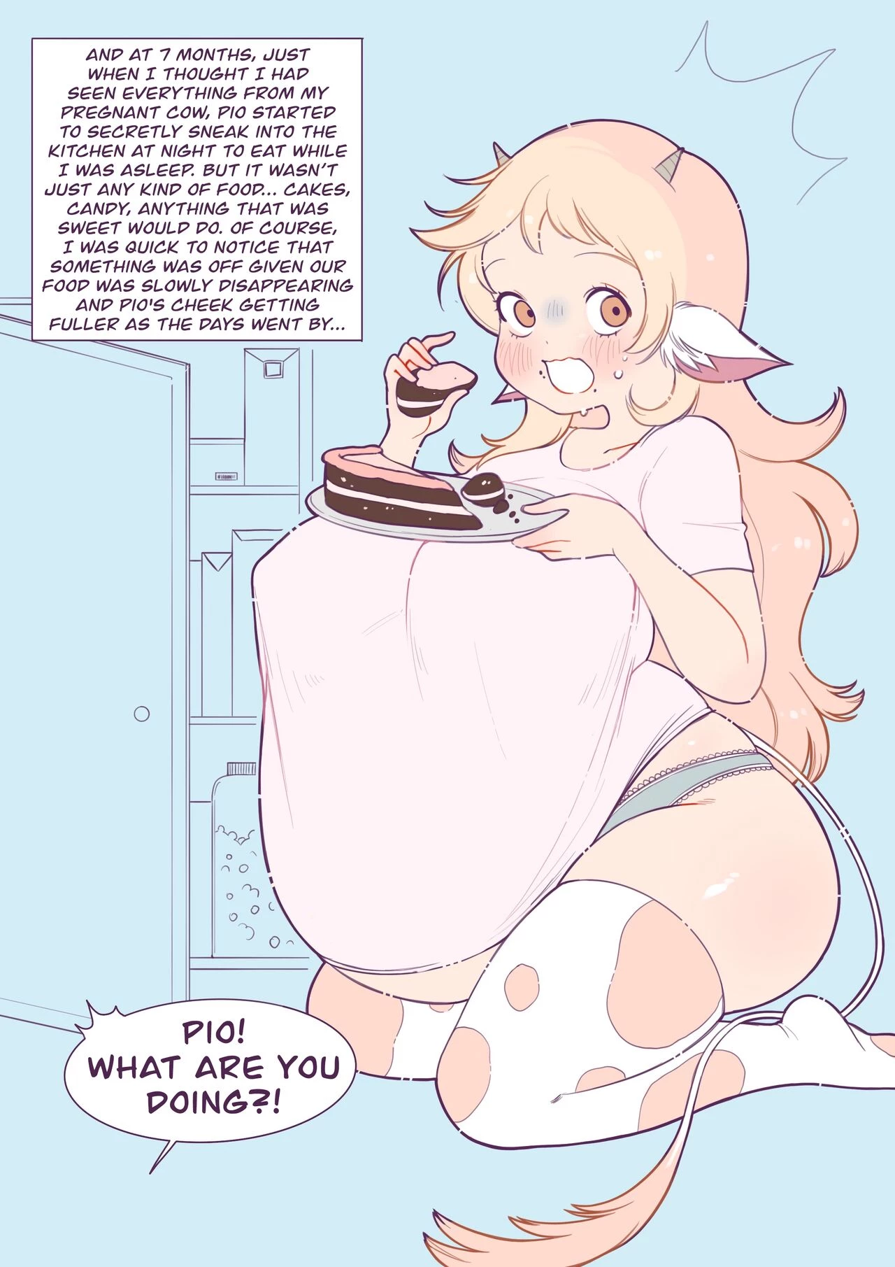 Adopting a Cow porn comic picture 13