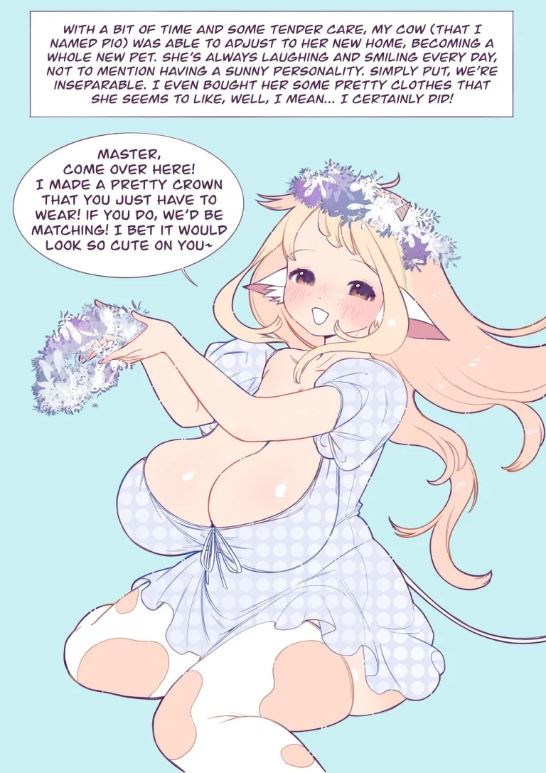 Adopting a Cow porn comic picture 2