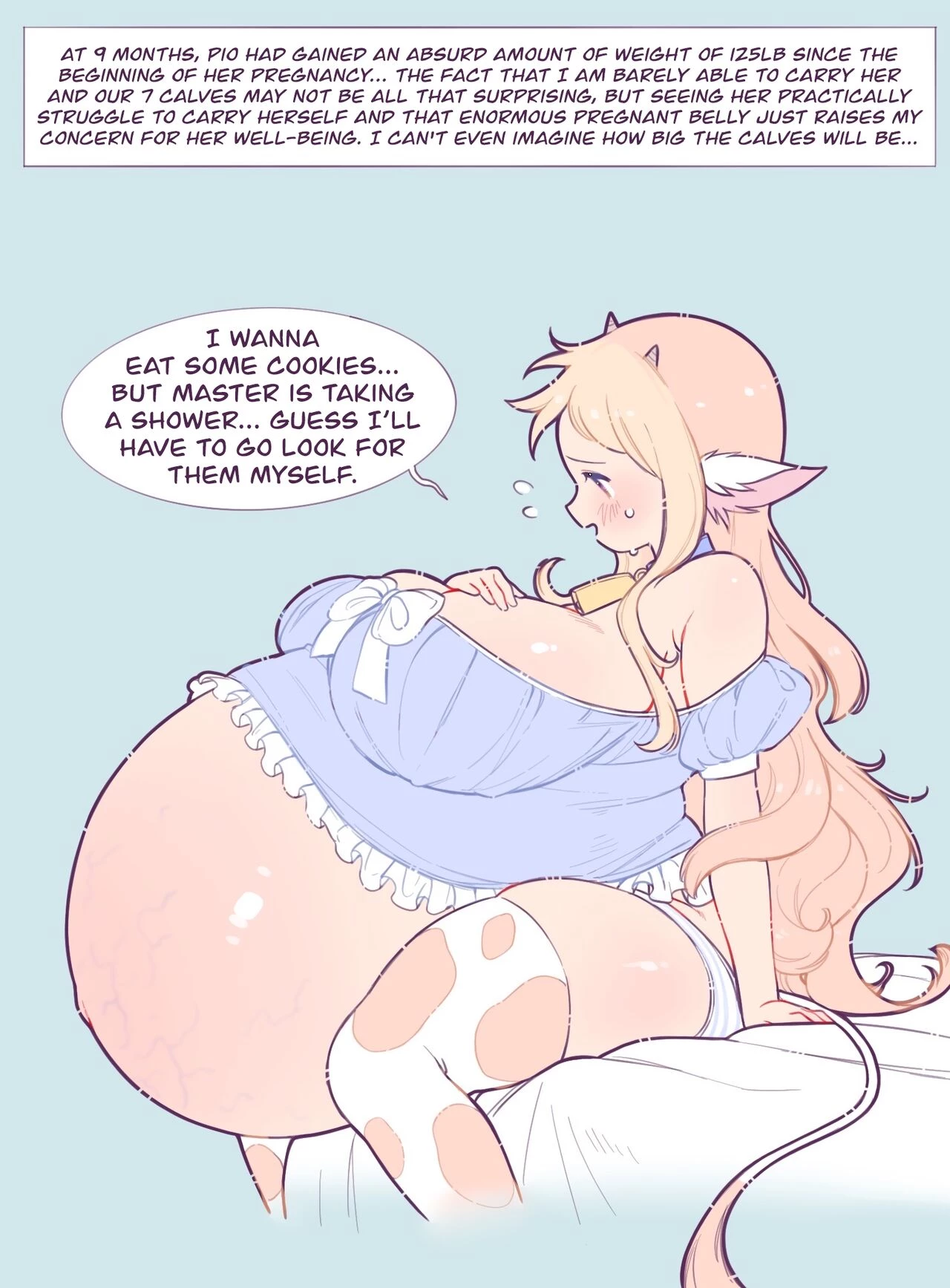 Adopting a Cow porn comic picture 21
