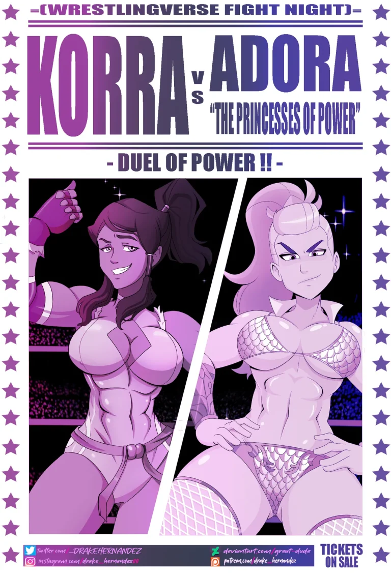 Adora vs Korra porn comic picture 1