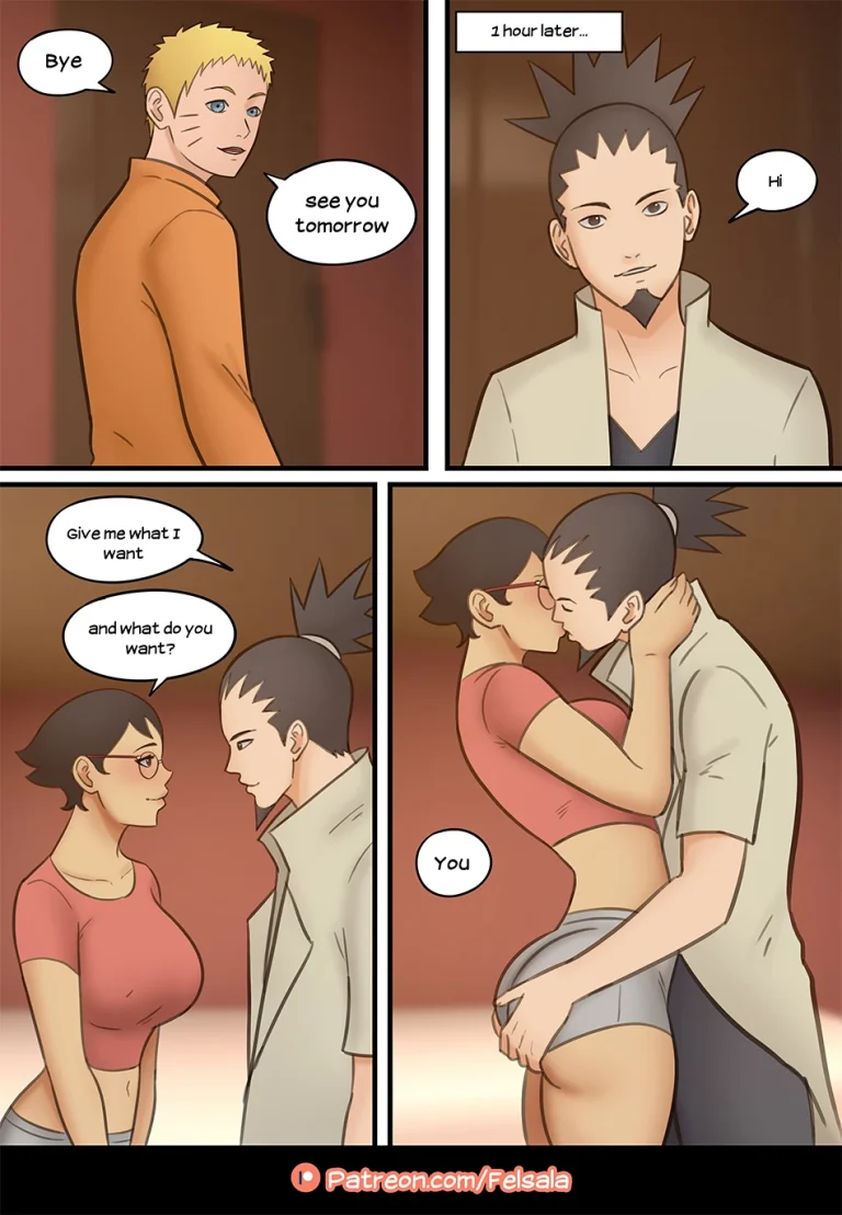 Adult Sarada Loves Everyone porn comic picture 12
