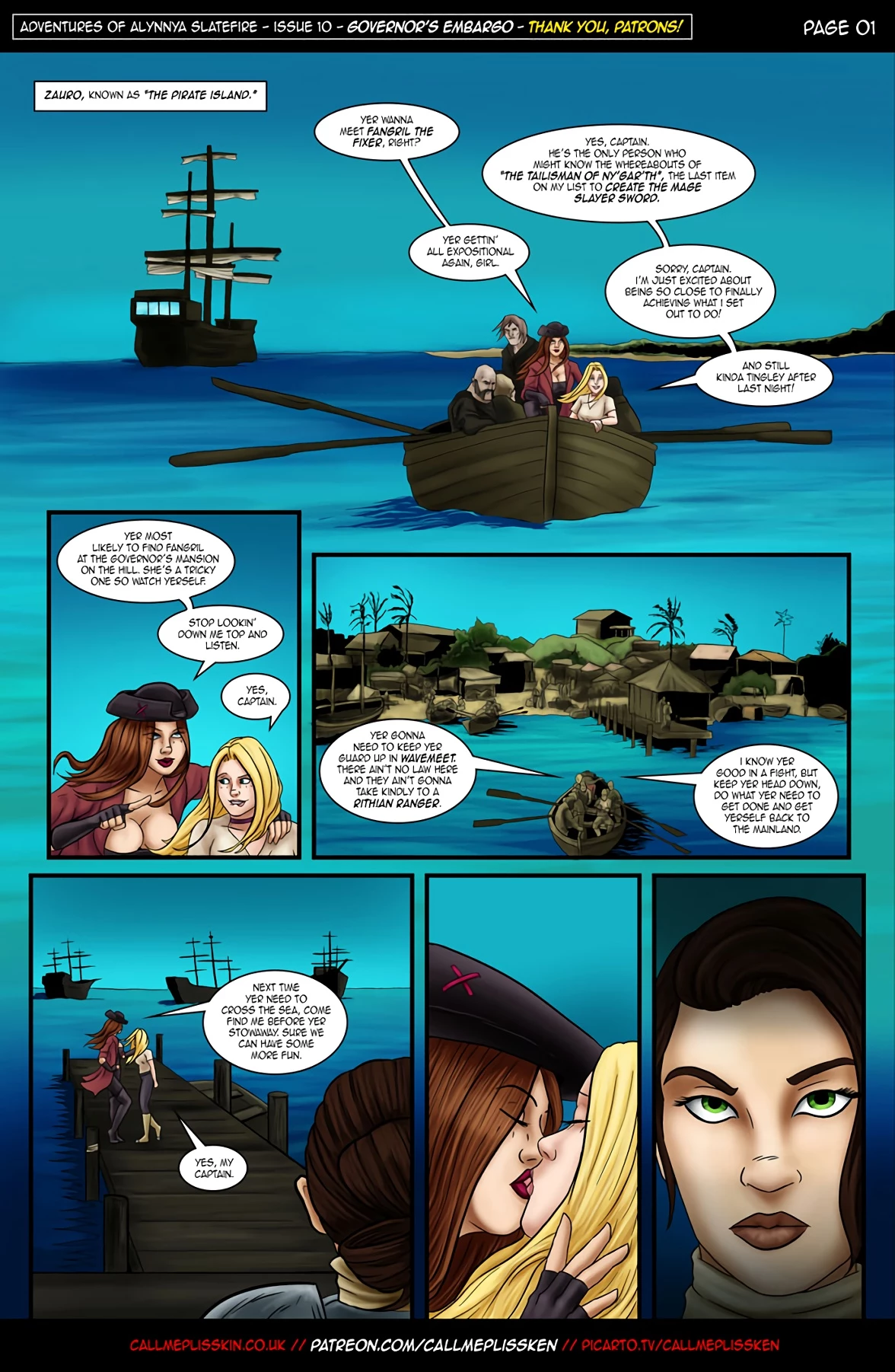 Adventures of Alynnya Slatefire 10-11 porn comic picture 2