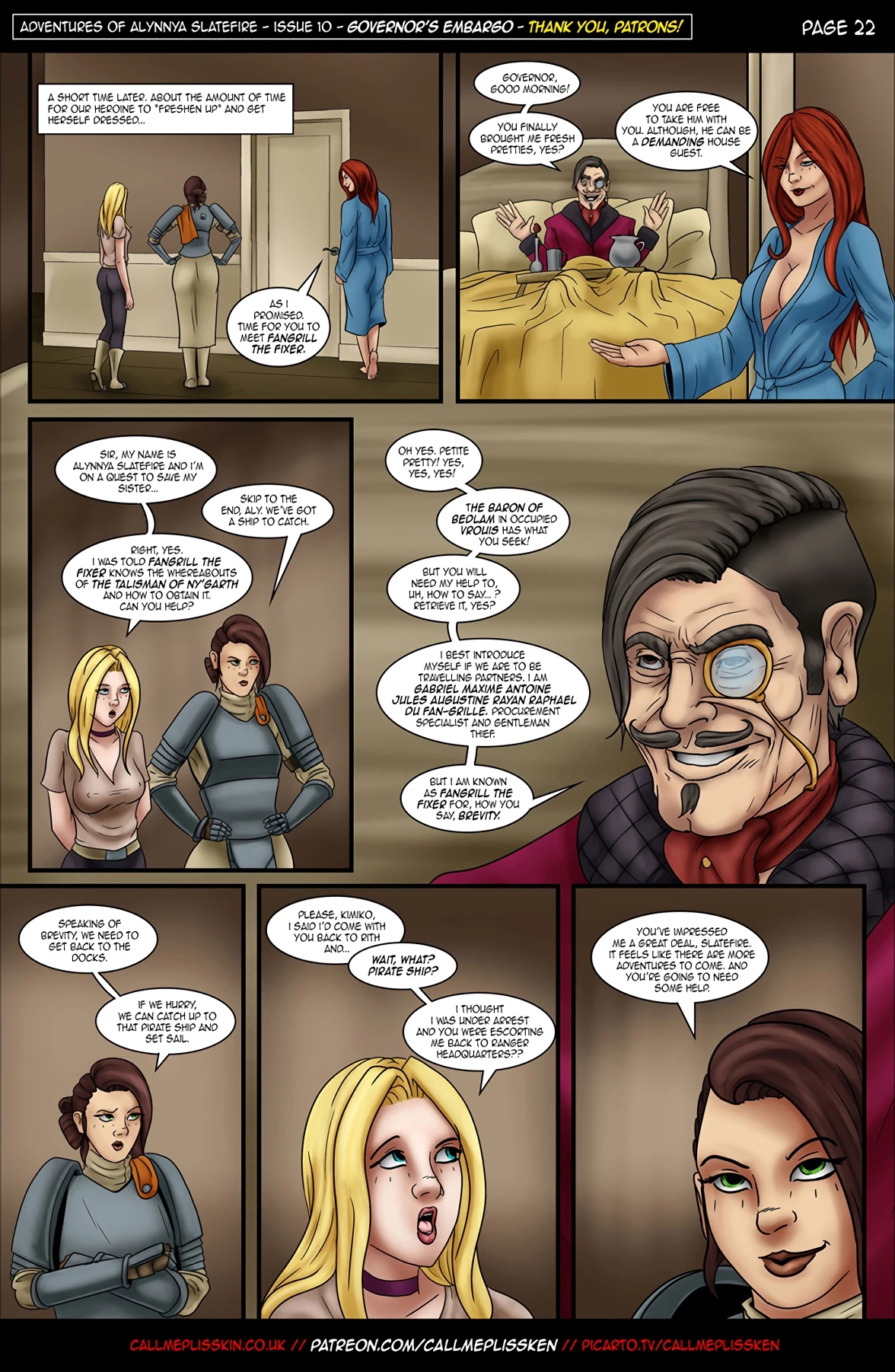 Adventures of Alynnya Slatefire 10-11 porn comic picture 23