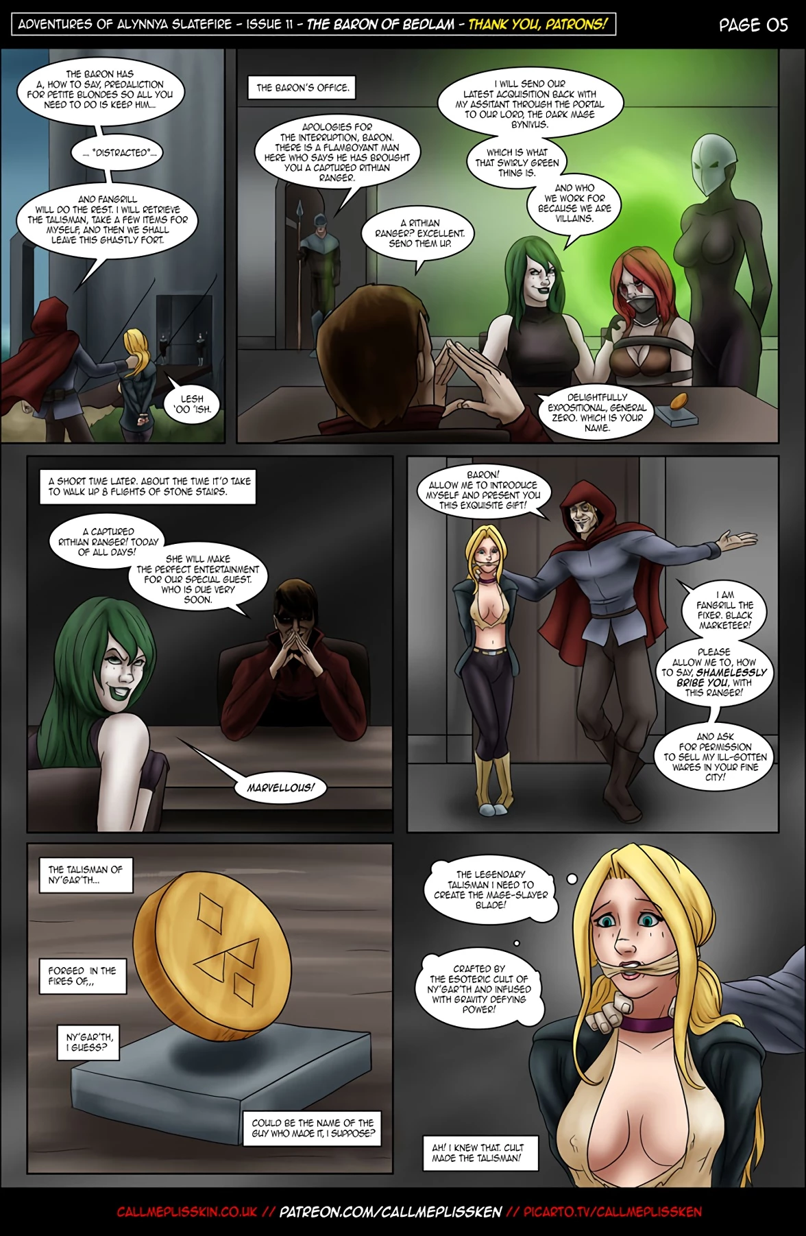 Adventures of Alynnya Slatefire 10-11 porn comic picture 29