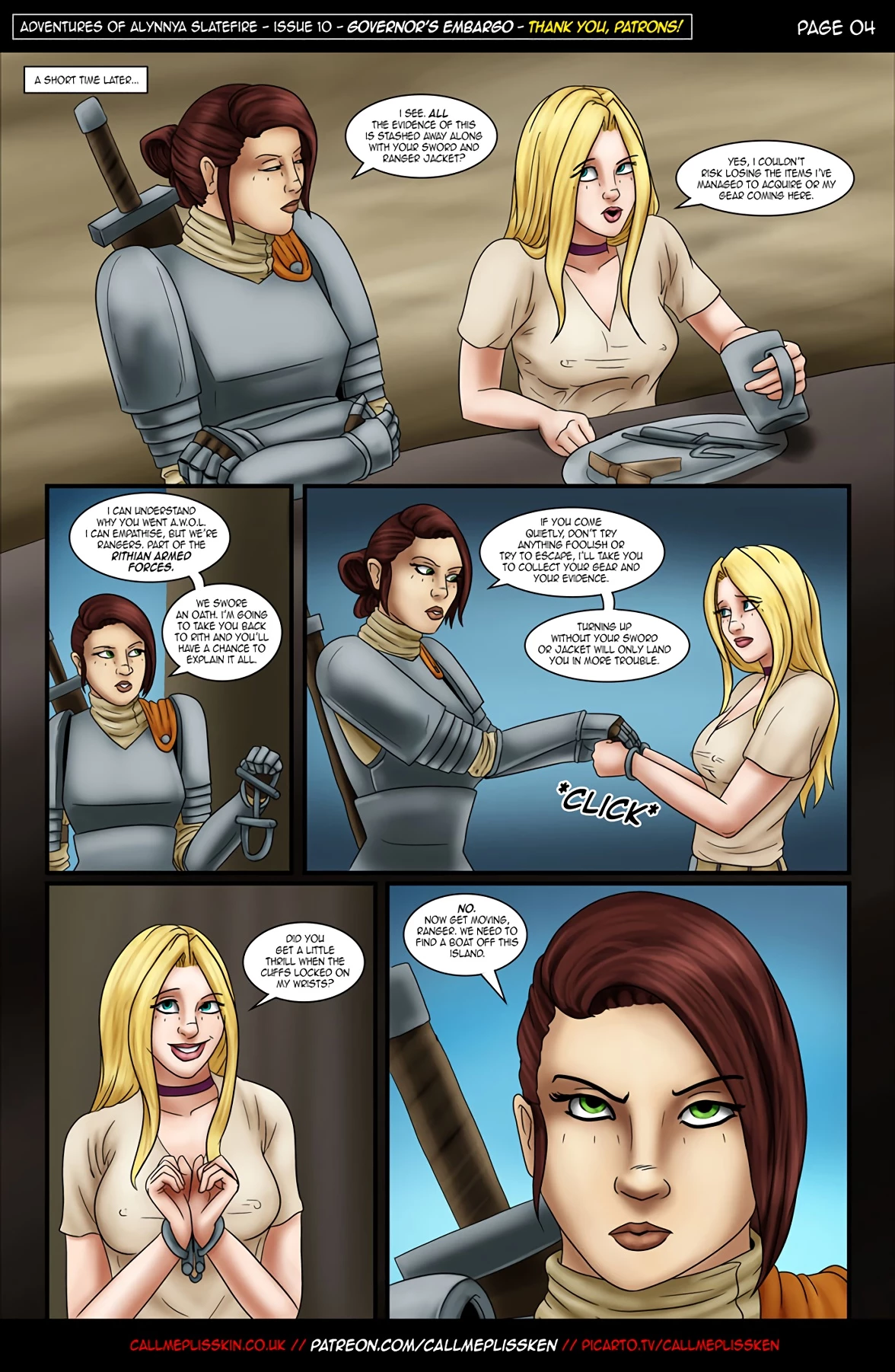 Adventures of Alynnya Slatefire 10-11 porn comic picture 5