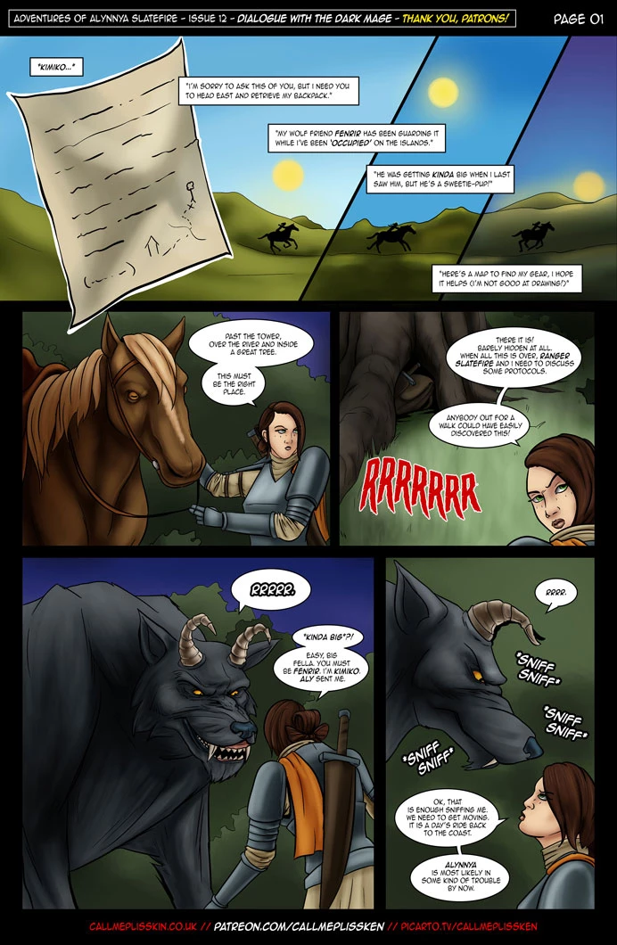 Adventures of Alynnya Slatefire 12 porn comic picture 2