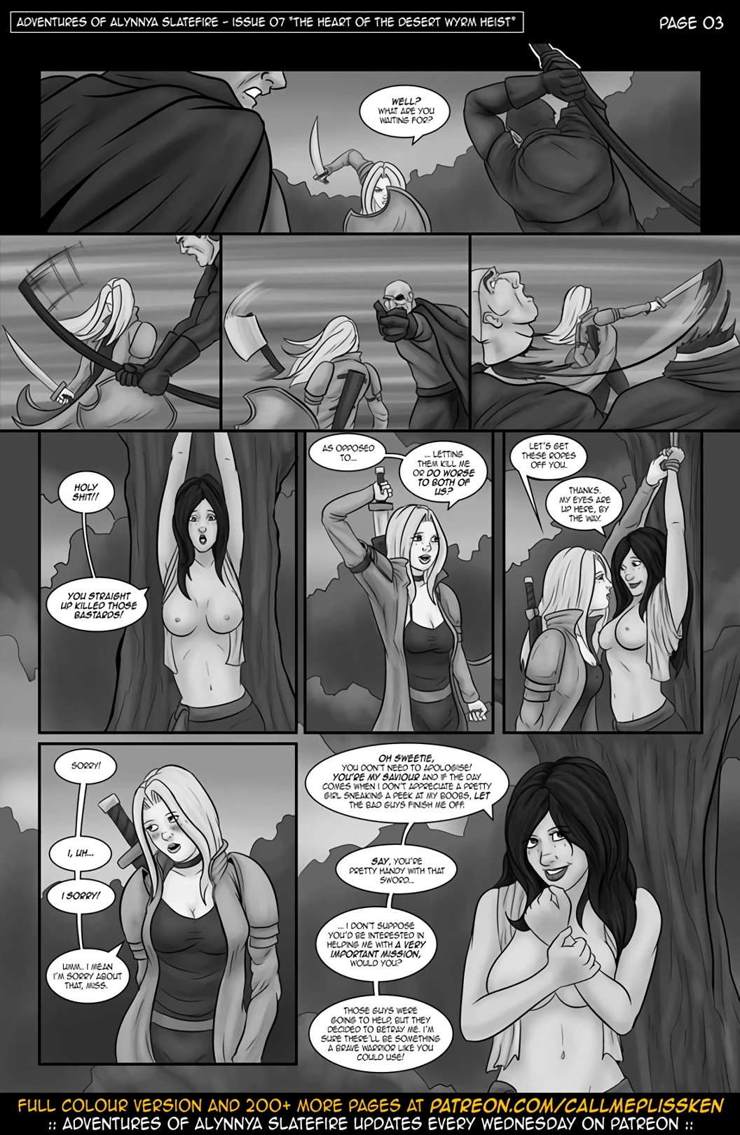 Adventures of Alynnya Slatefire 7 porn comic picture 4