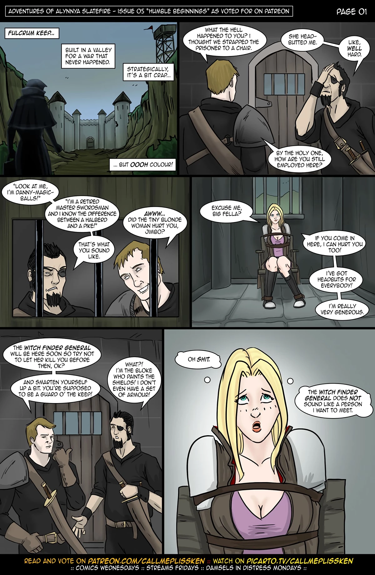 Adventures of Alynnya Slatefire Issue 5 - Humble Beginnings porn comic picture 2