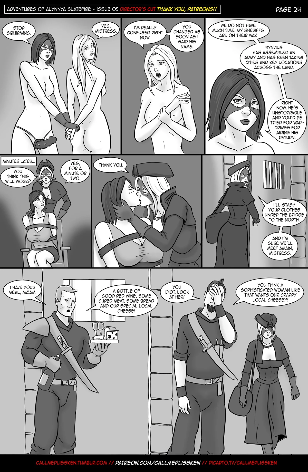 Adventures of Alynnya Slatefire Issue 5 - Humble Beginnings porn comic picture 23
