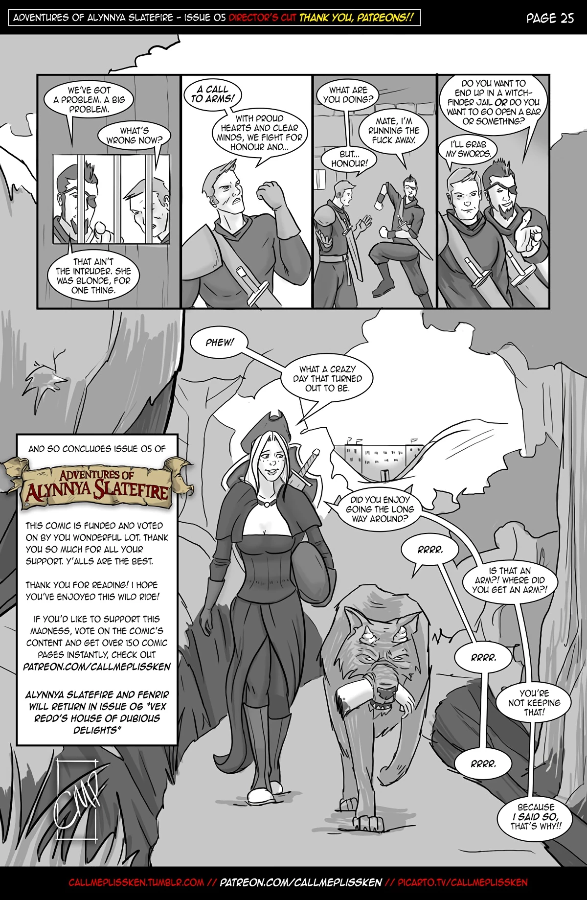 Adventures of Alynnya Slatefire Issue 5 - Humble Beginnings porn comic picture 24