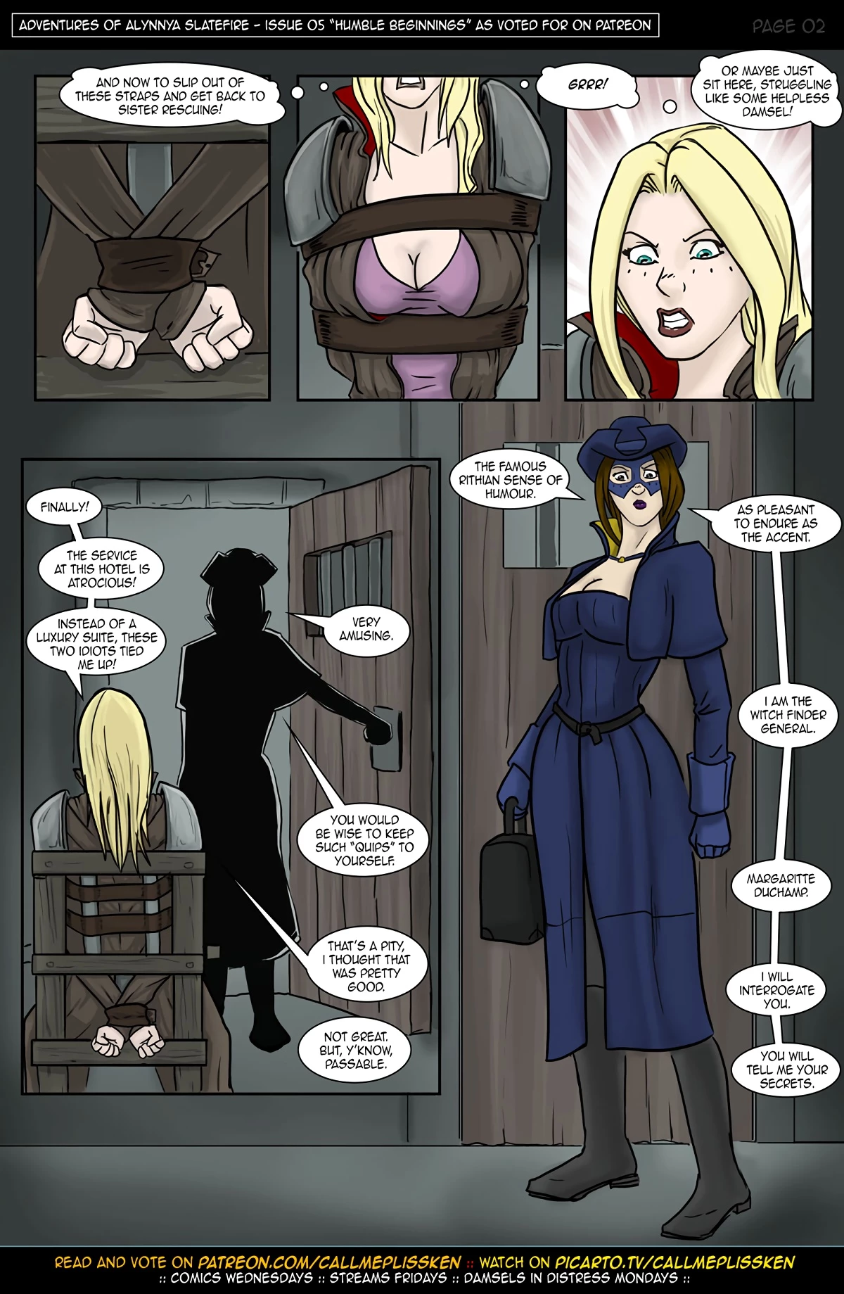 Adventures of Alynnya Slatefire Issue 5 - Humble Beginnings porn comic picture 3