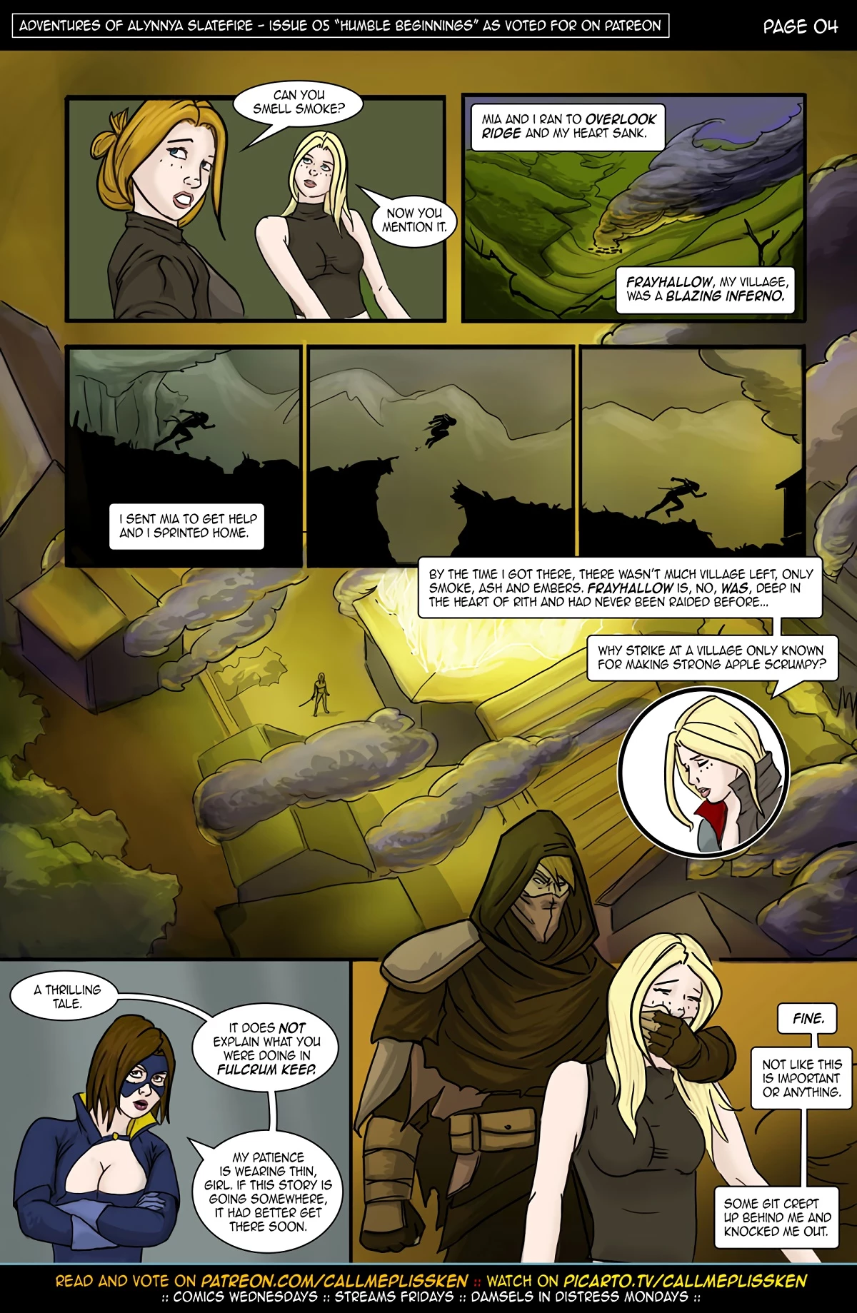 Adventures of Alynnya Slatefire Issue 5 - Humble Beginnings porn comic picture 5