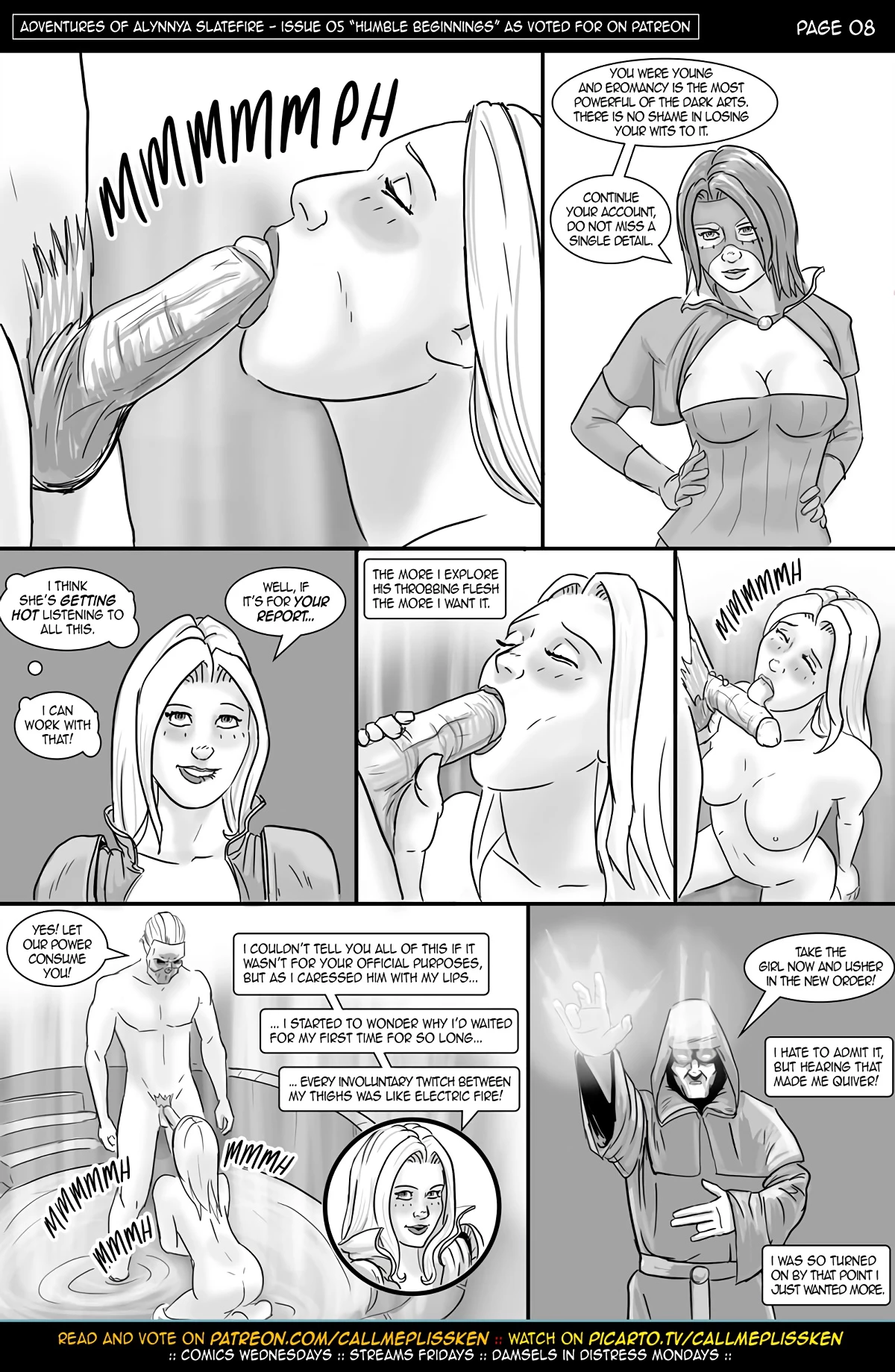 Adventures of Alynnya Slatefire Issue 5 - Humble Beginnings porn comic picture 9