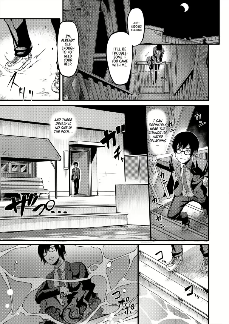 After-school Nightpool Sex | Houkago Dosukebe Nightpool porn comic picture 5