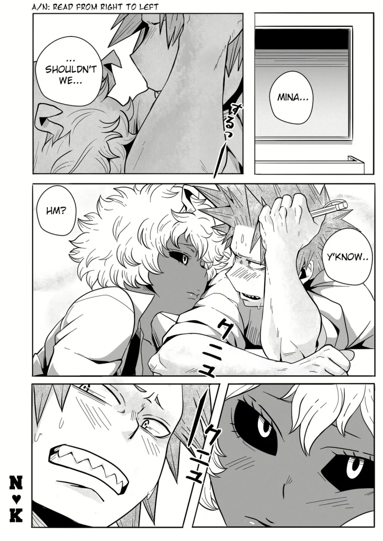 After School with Kirishima & Mina porn comic picture 1