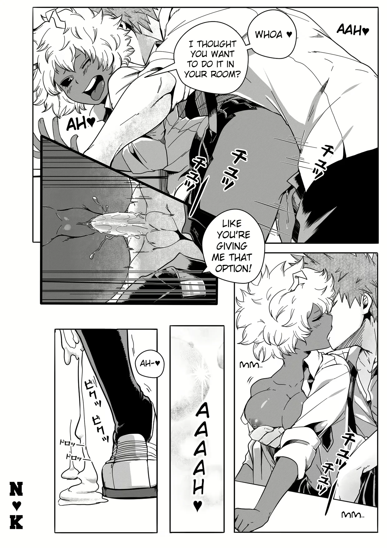 After School with Kirishima & Mina porn comic picture 3
