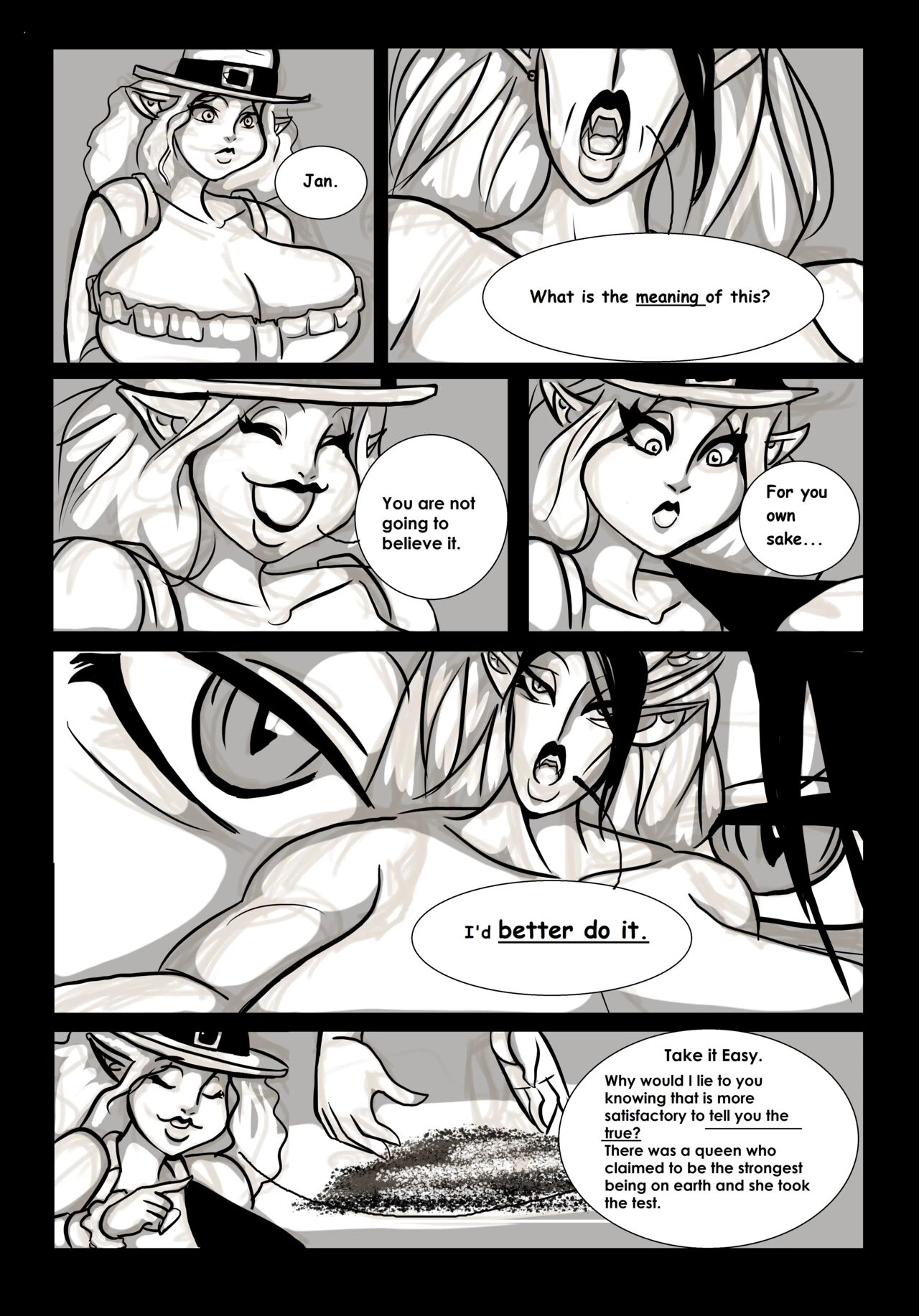 Agatha the old hag porn comic picture 12