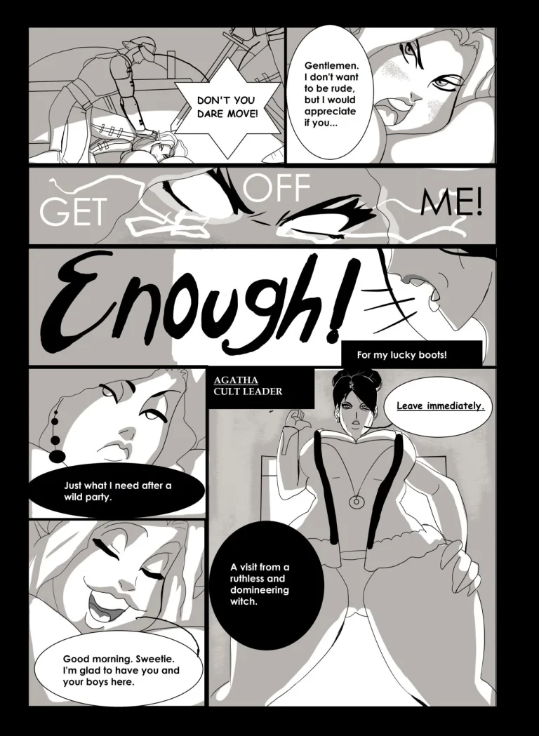 Agatha the old hag porn comic picture 2