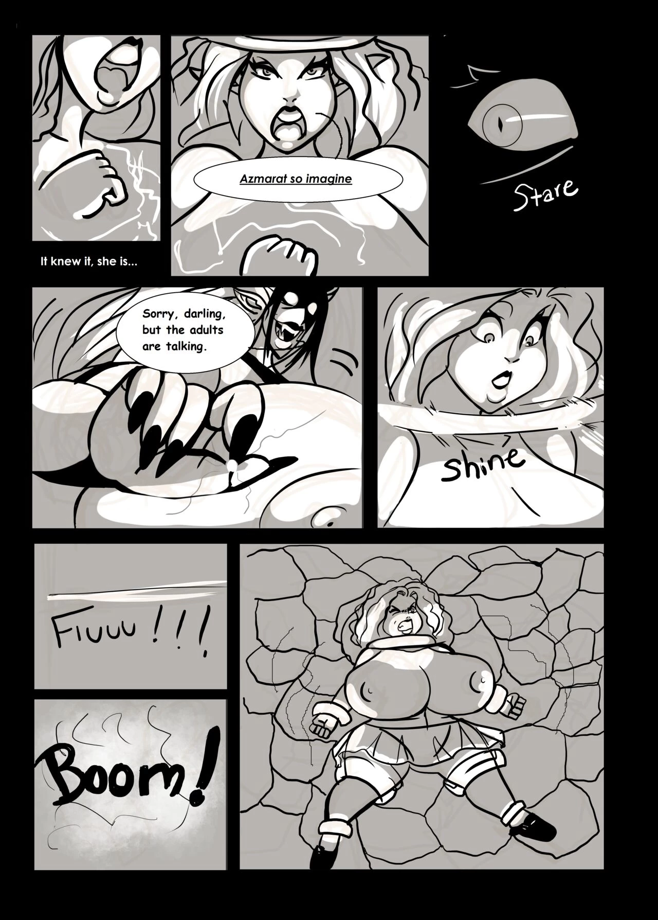 Agatha the old hag porn comic picture 28