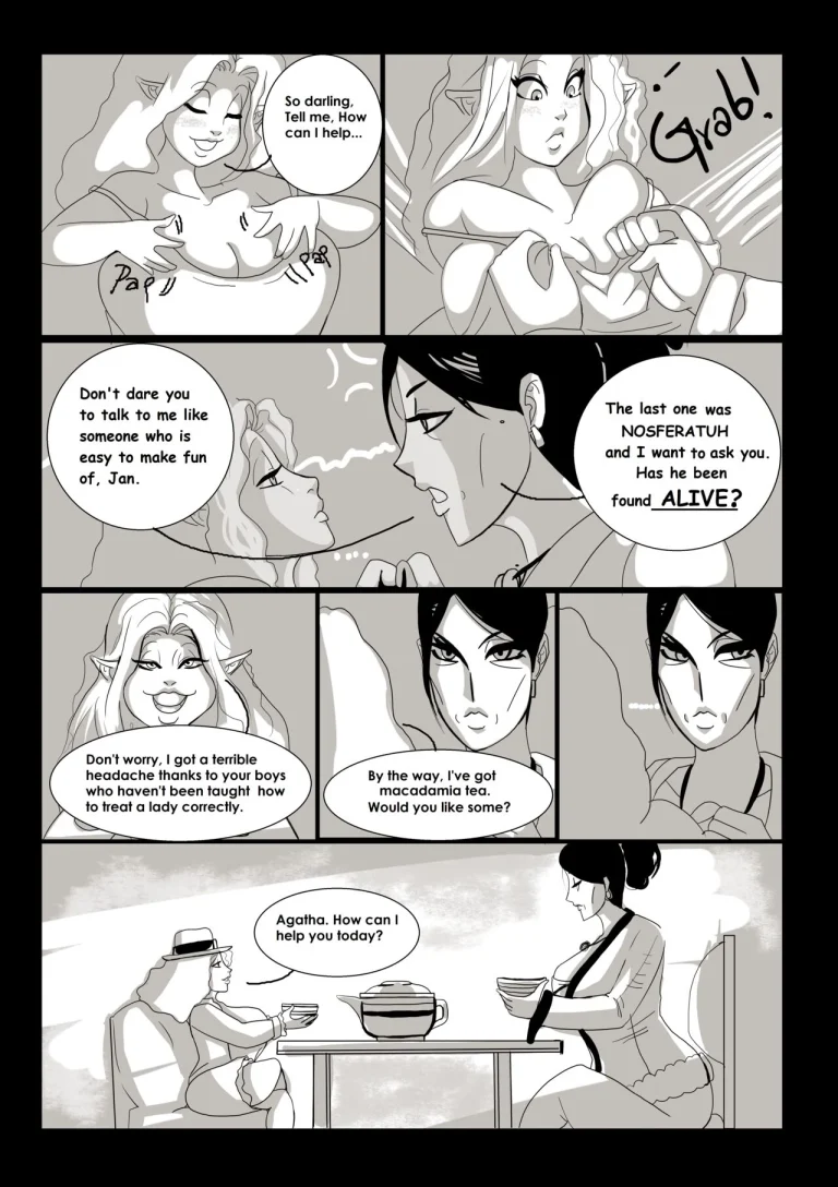 Agatha the old hag porn comic picture 3