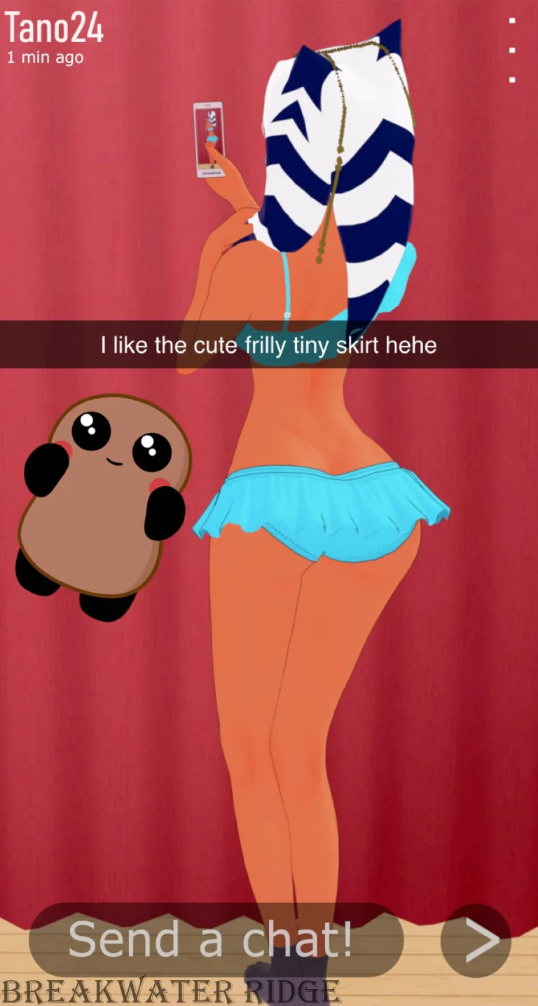 Ahsoka sends you snaps porn comic picture 4