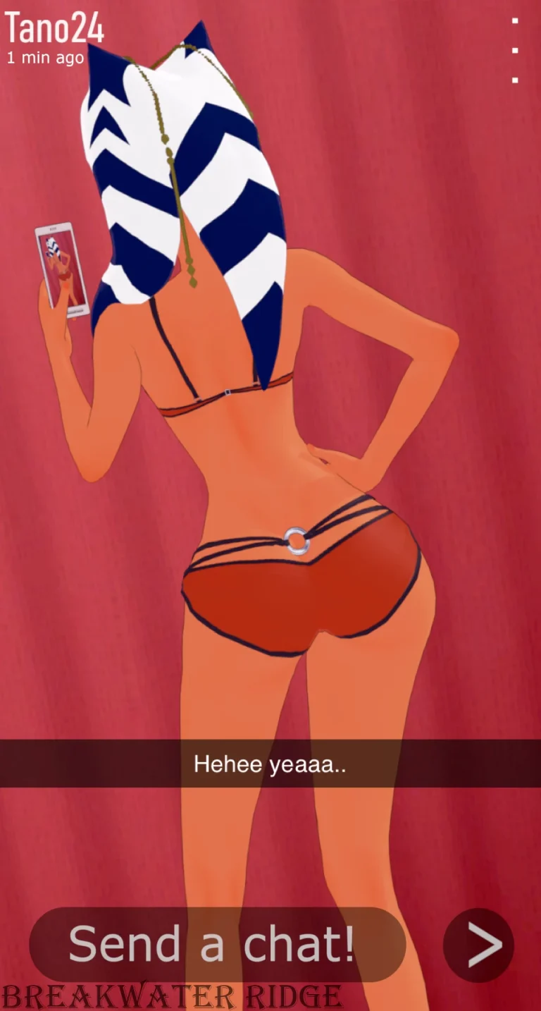 Ahsoka sends you snaps porn comic picture 6