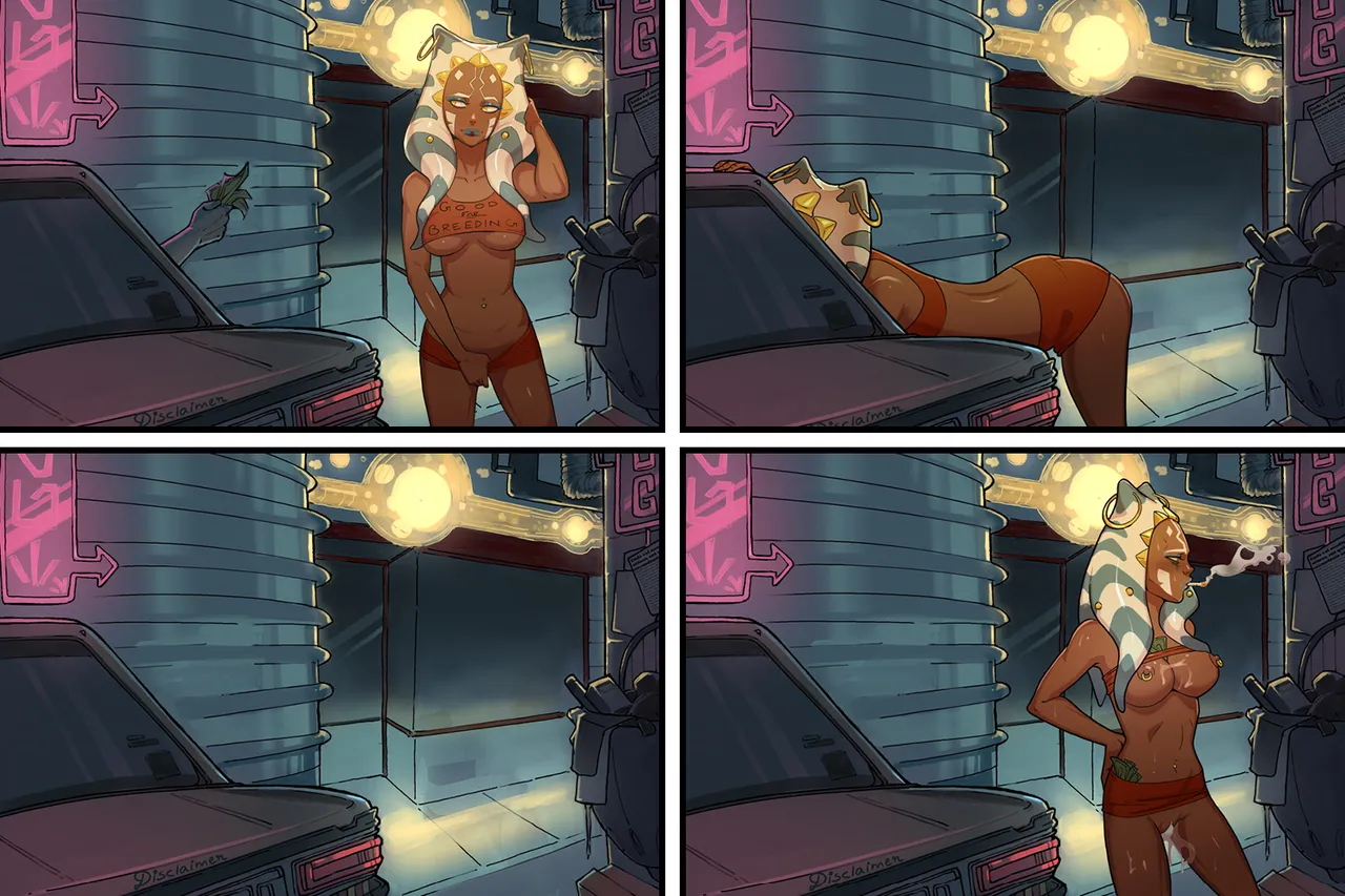 Ahsoka the hooker porn comic picture 3