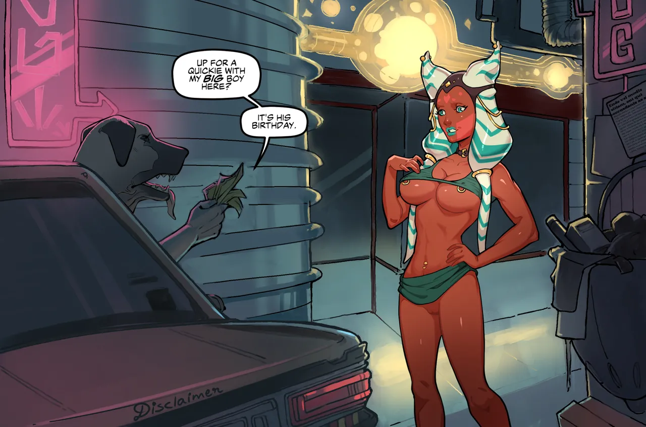 Ahsoka the hooker porn comic picture 5