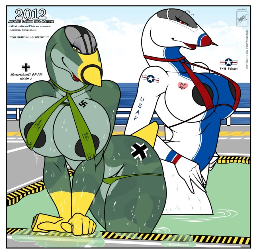 Airplane Girls porn comic picture 9