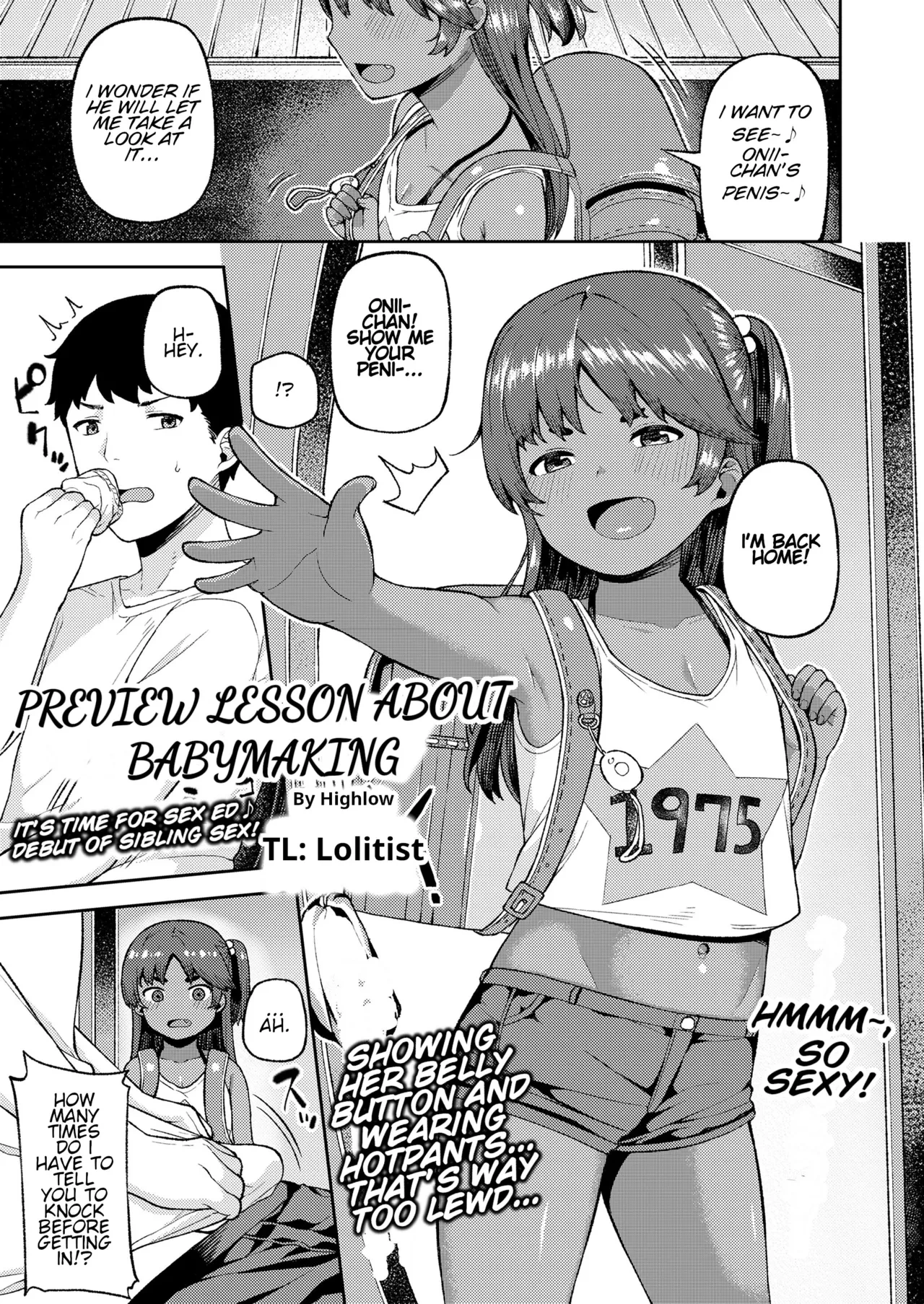 Aka-chan Tsukuri no Yoshuu | Preview Lesson About Babymaking porn comic picture 1