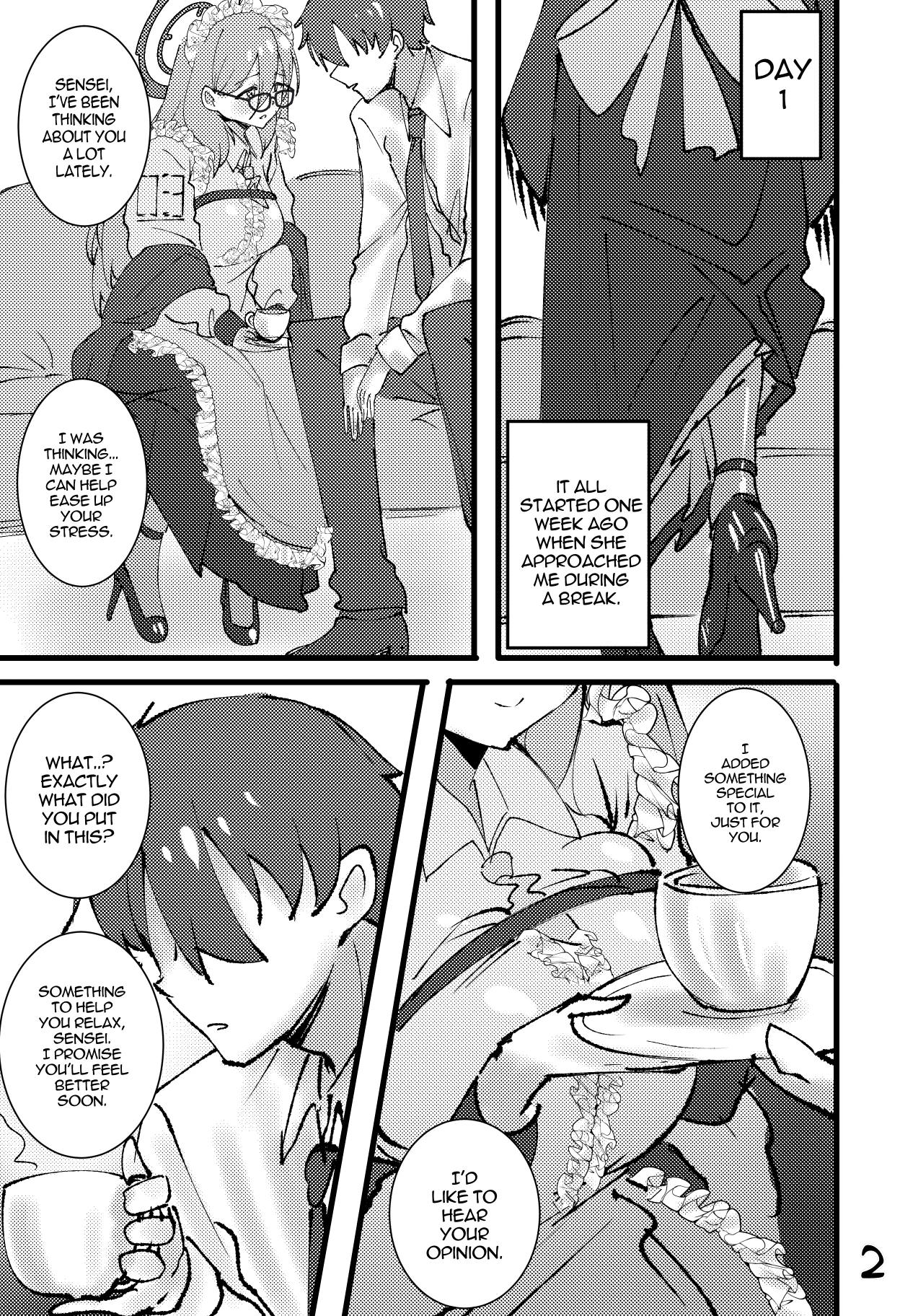 Akane's Overflowing Service porn comic picture 3