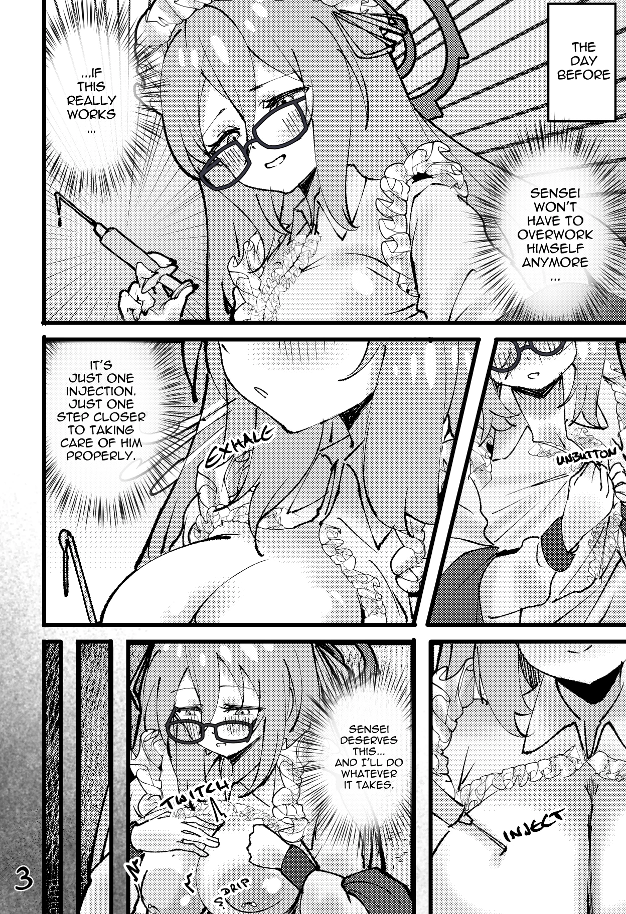Akane's Overflowing Service porn comic picture 4