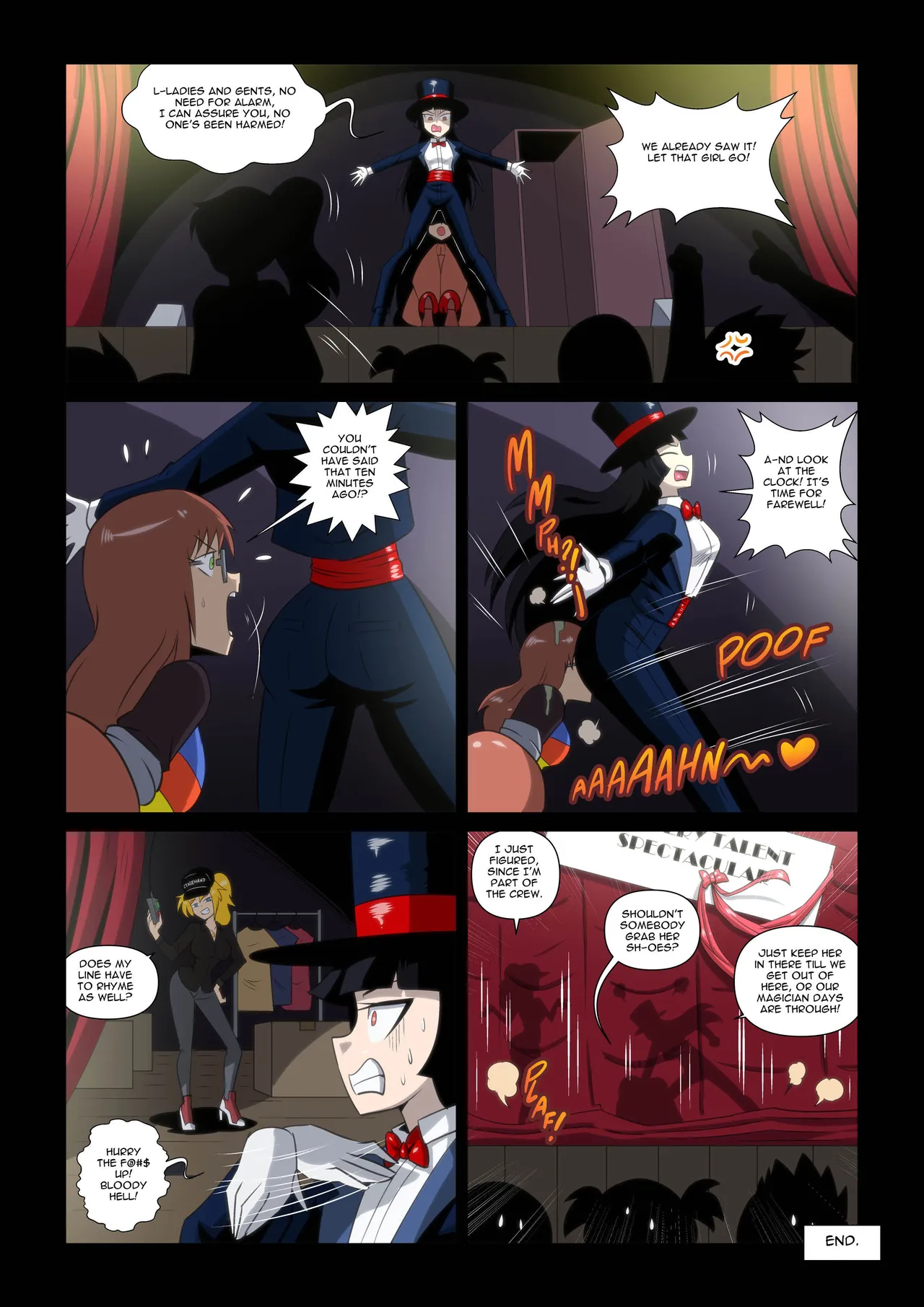 AKO: The Vanishing Act porn comic picture 10