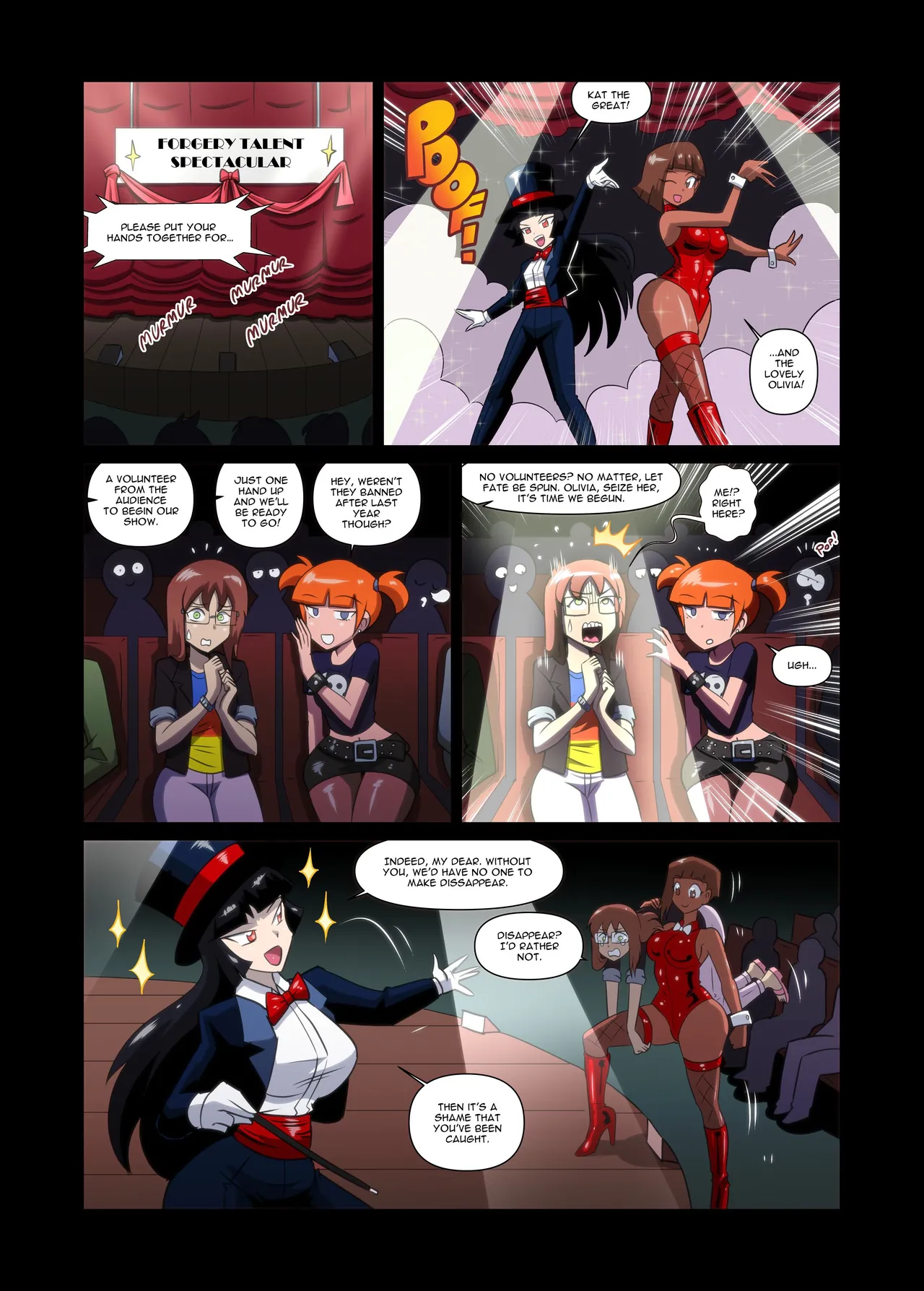 AKO: The Vanishing Act porn comic picture 2