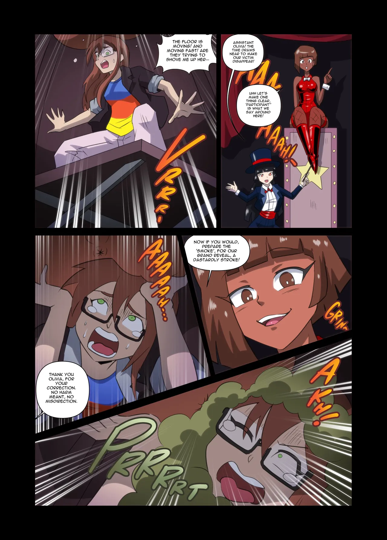 AKO: The Vanishing Act porn comic picture 4