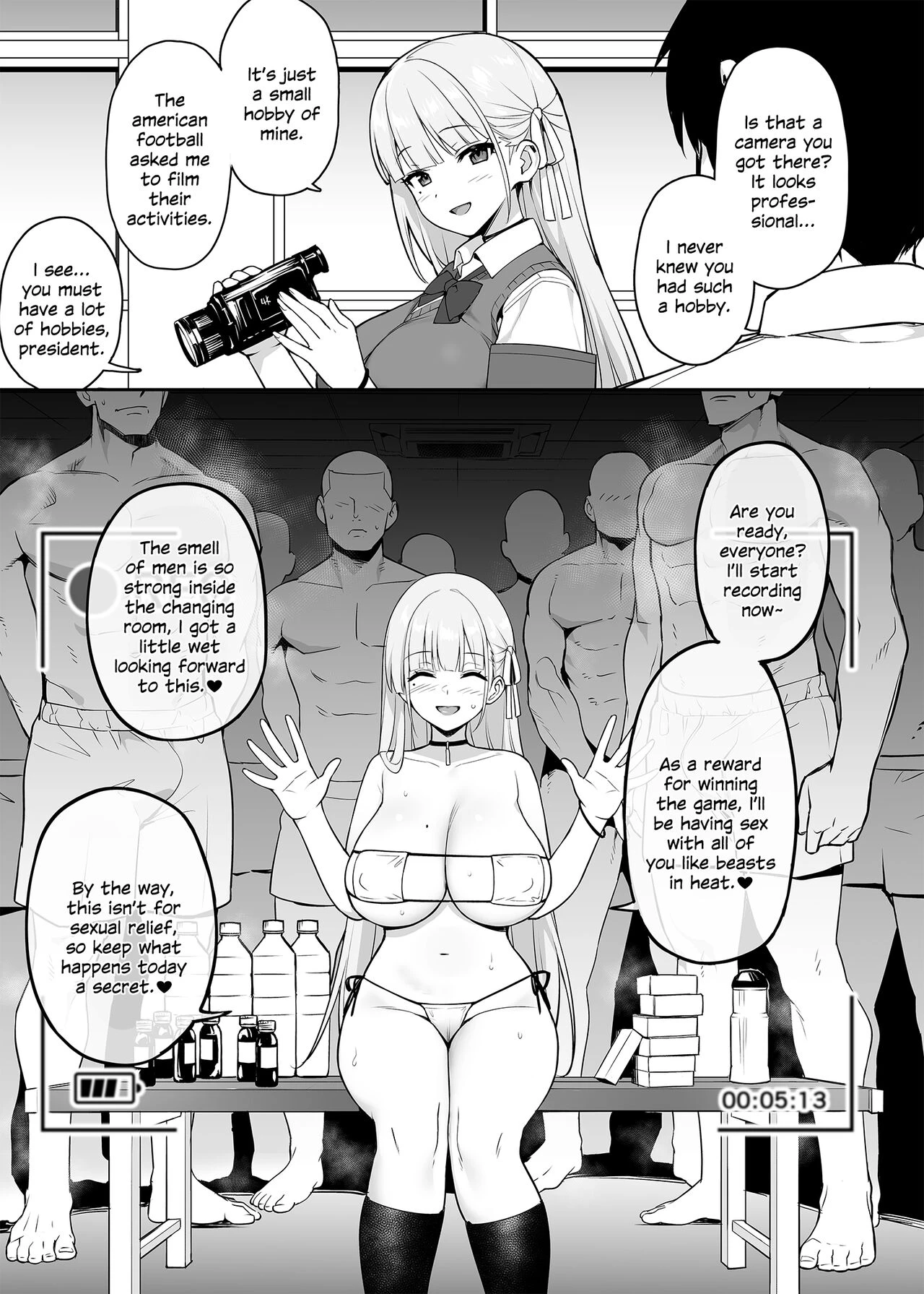 Akogare no Seitokaichou ga Kyonyuu Sugiru Ken porn comic picture 18