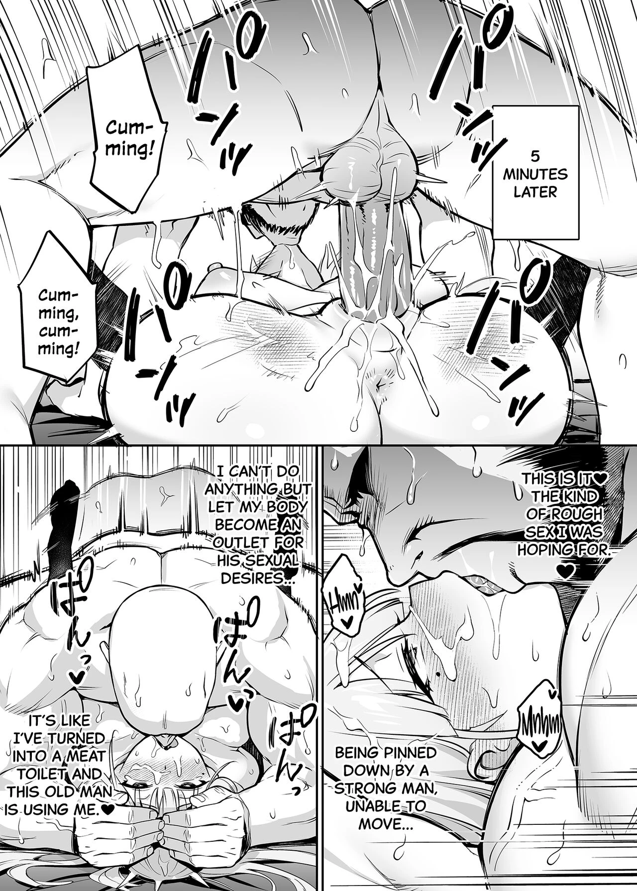 Akogare no Seitokaichou ga Kyonyuu Sugiru Ken porn comic picture 32