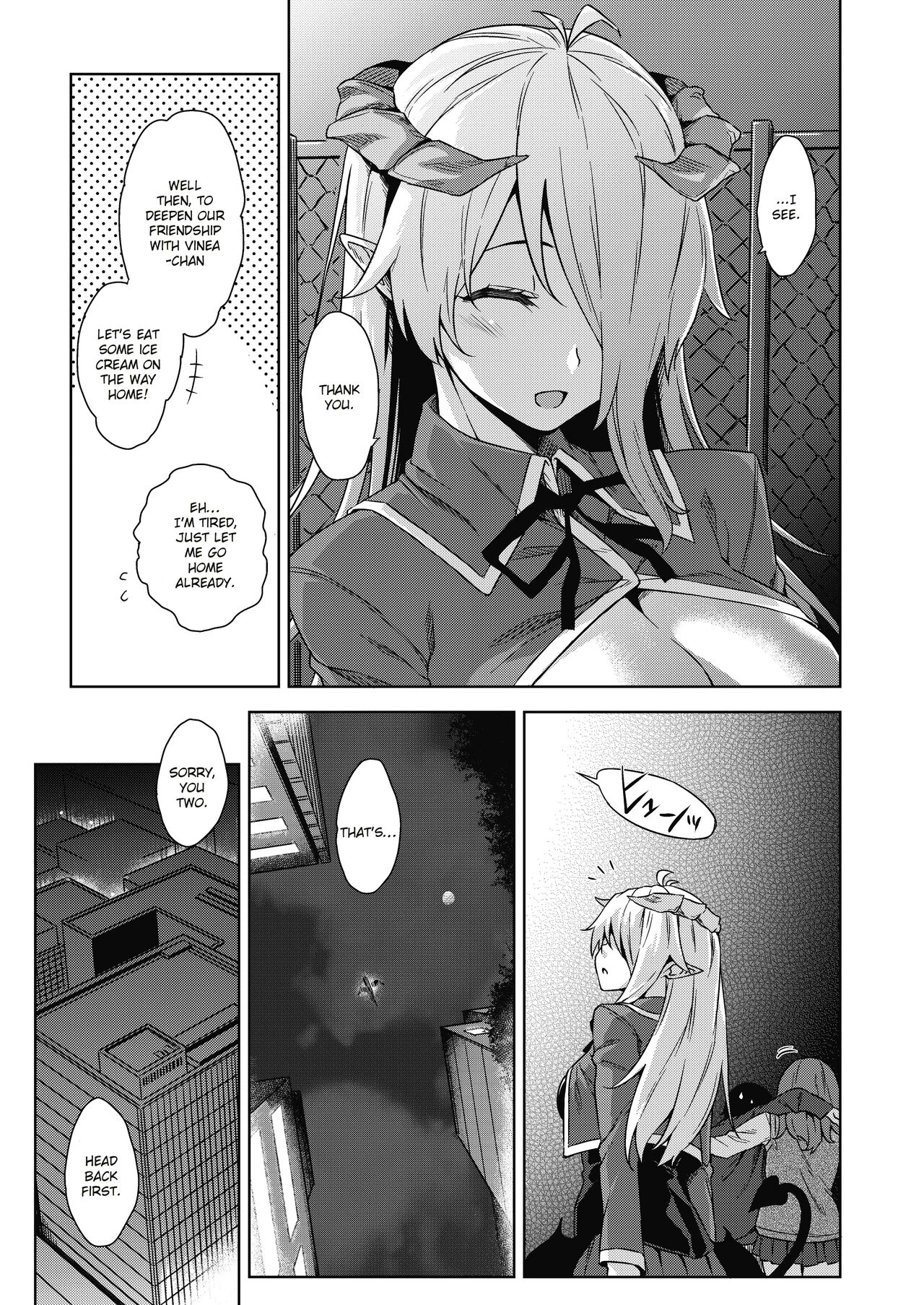 Akuma de JK -Makai Appli de Harem Shiken- porn comic picture 42