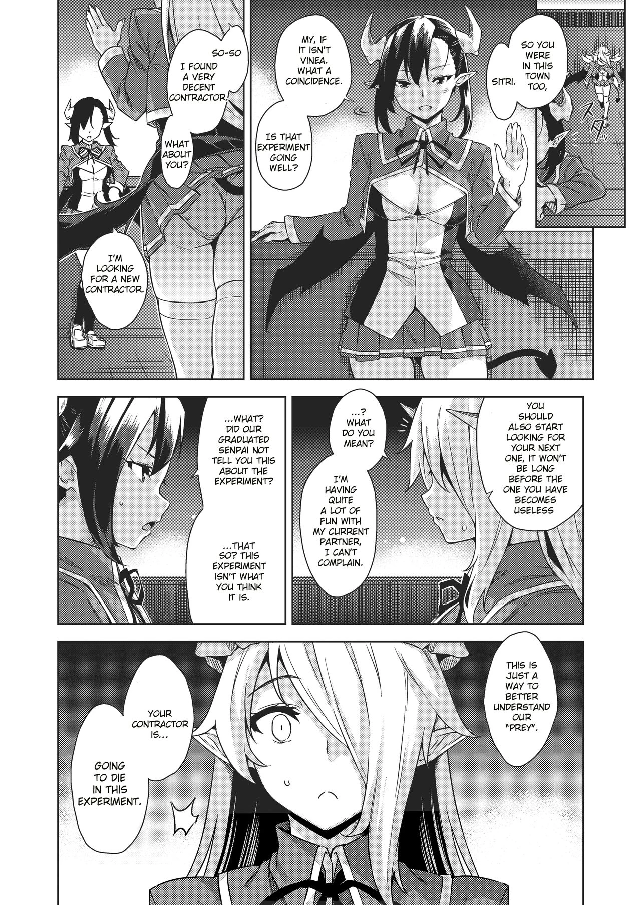 Akuma de JK -Makai Appli de Harem Shiken- porn comic picture 43