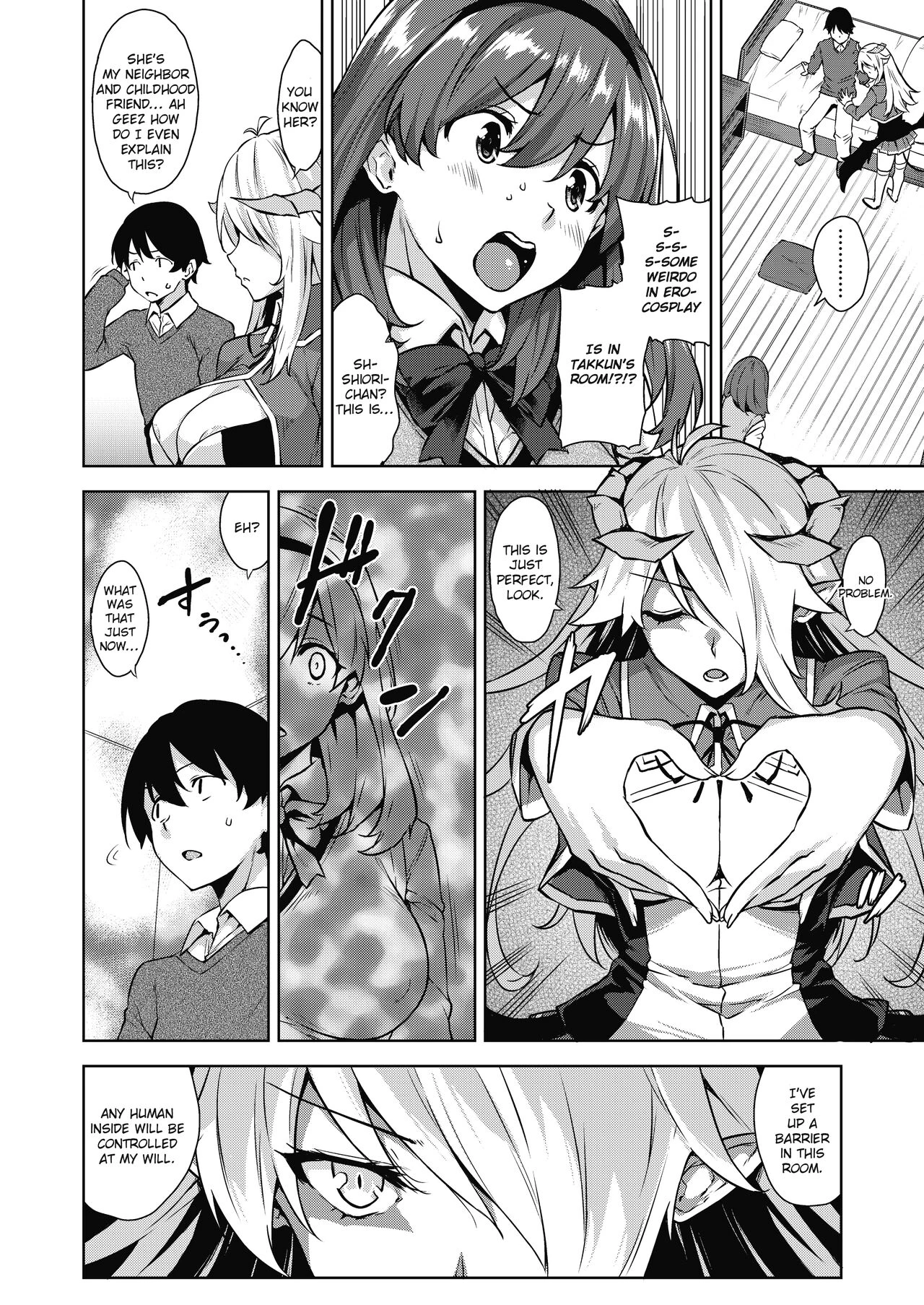 Akuma de JK -Makai Appli de Harem Shiken- porn comic picture 7