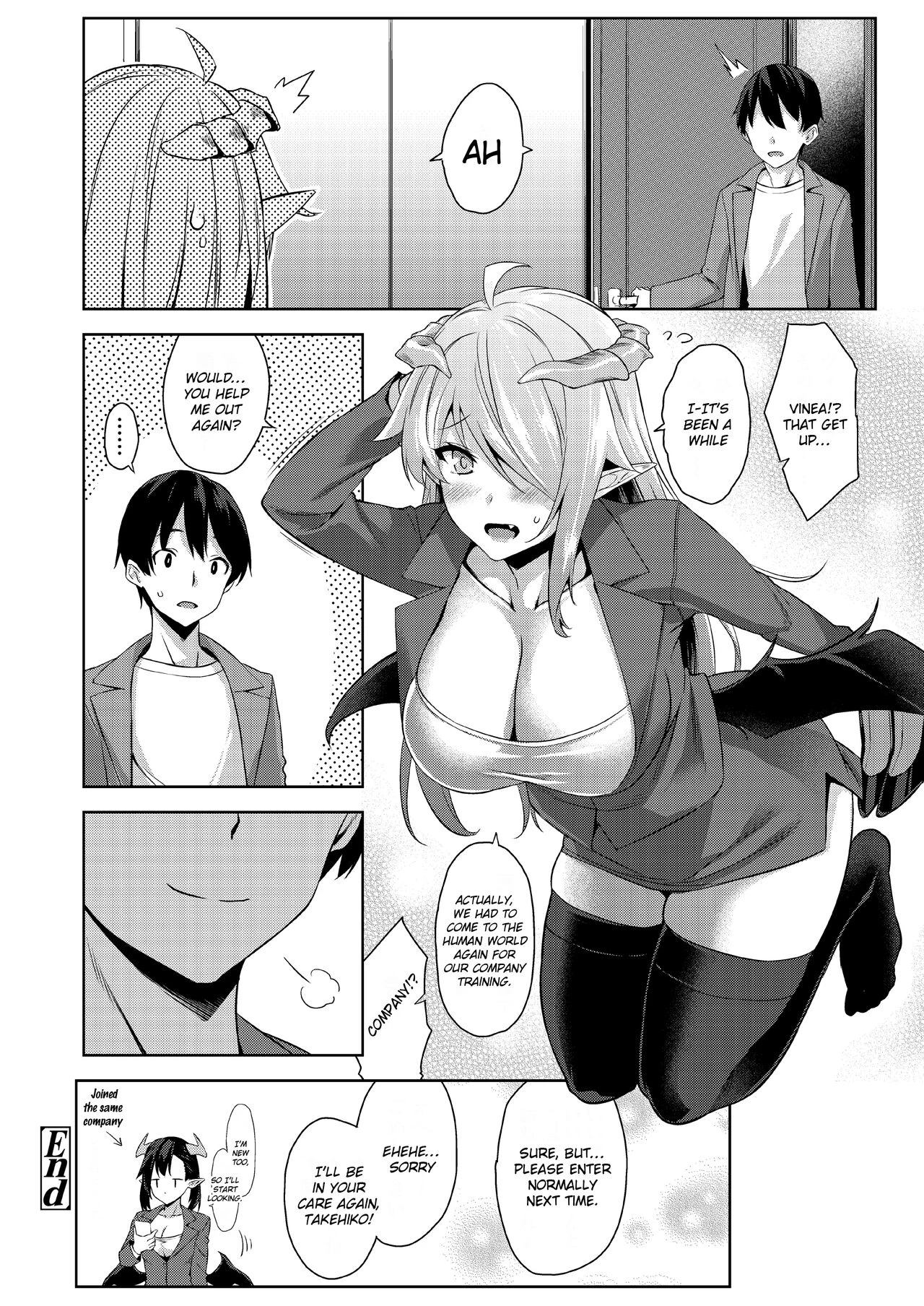 Akuma de JK -Makai Appli de Harem Shiken- porn comic picture 93