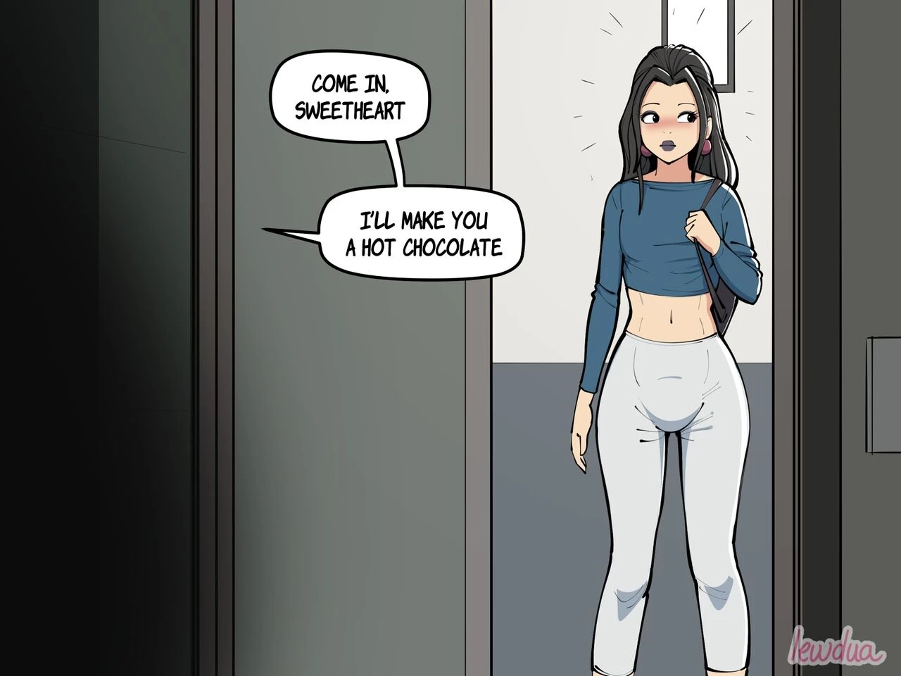Alice at Morgan's porn comic picture 27