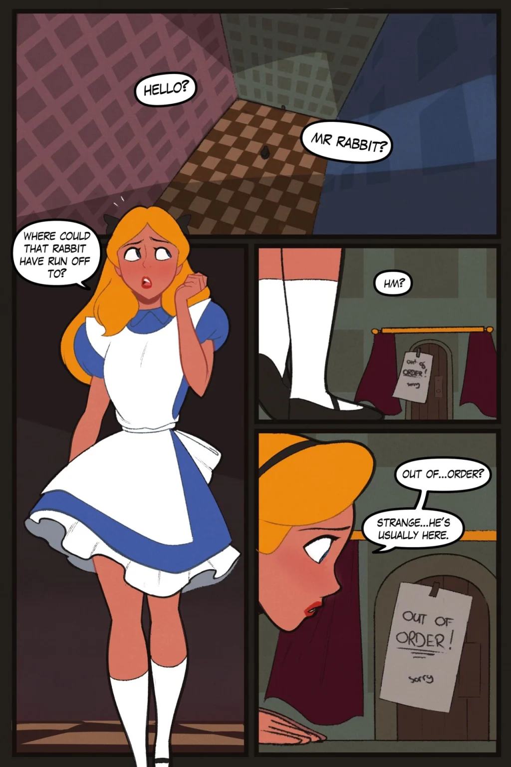 Alice Expansion porn comic picture 1