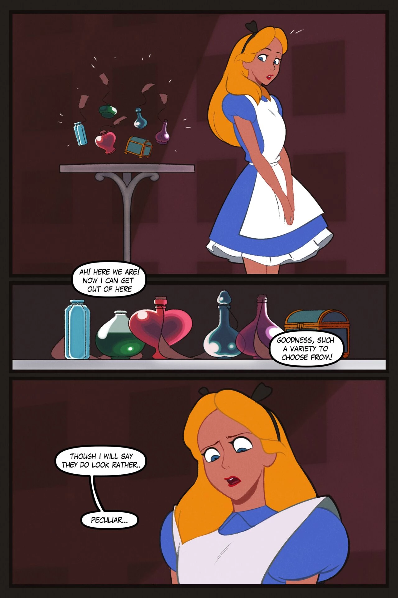 Alice Expansion porn comic picture 2