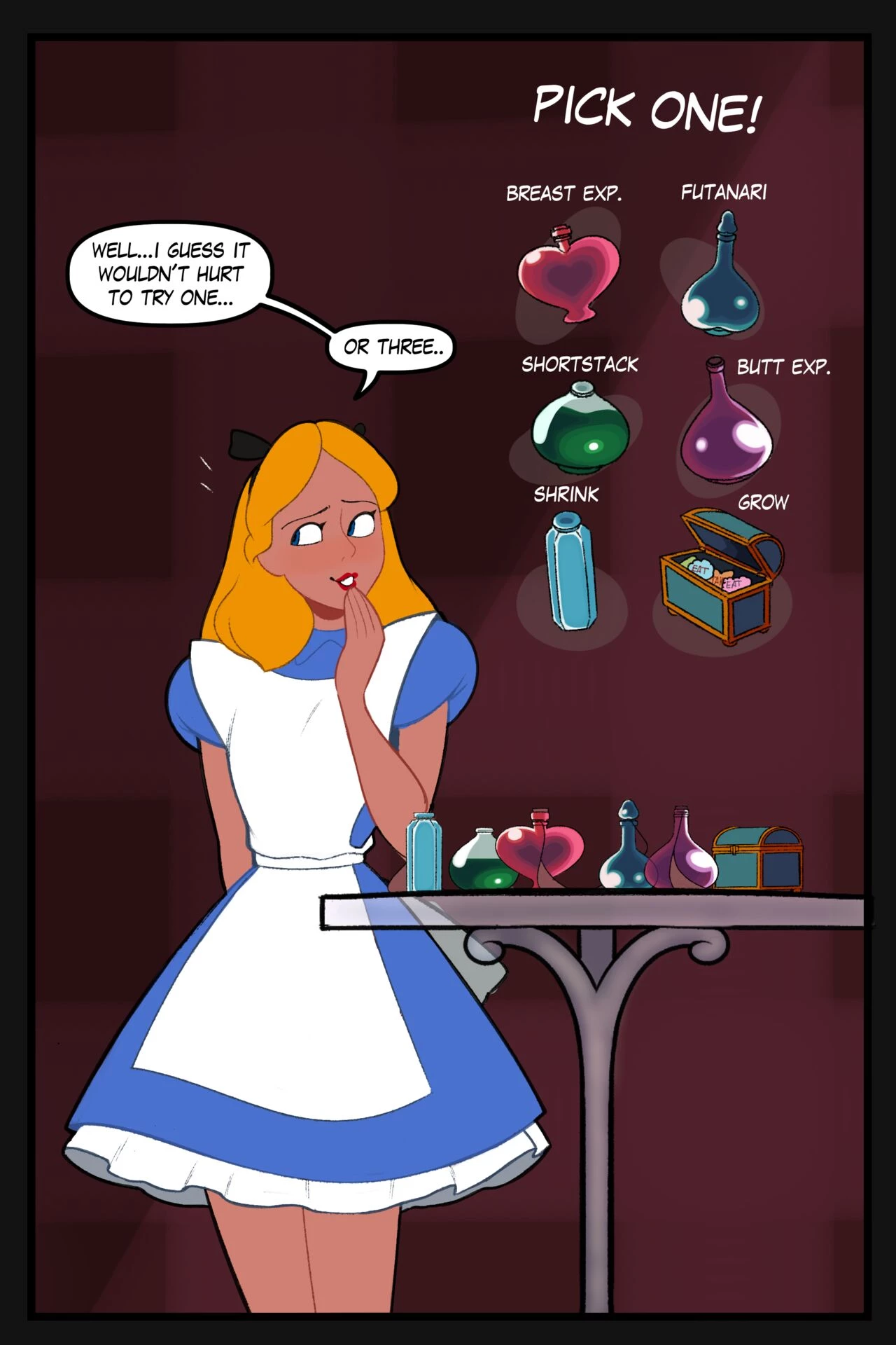Alice Expansion porn comic picture 3