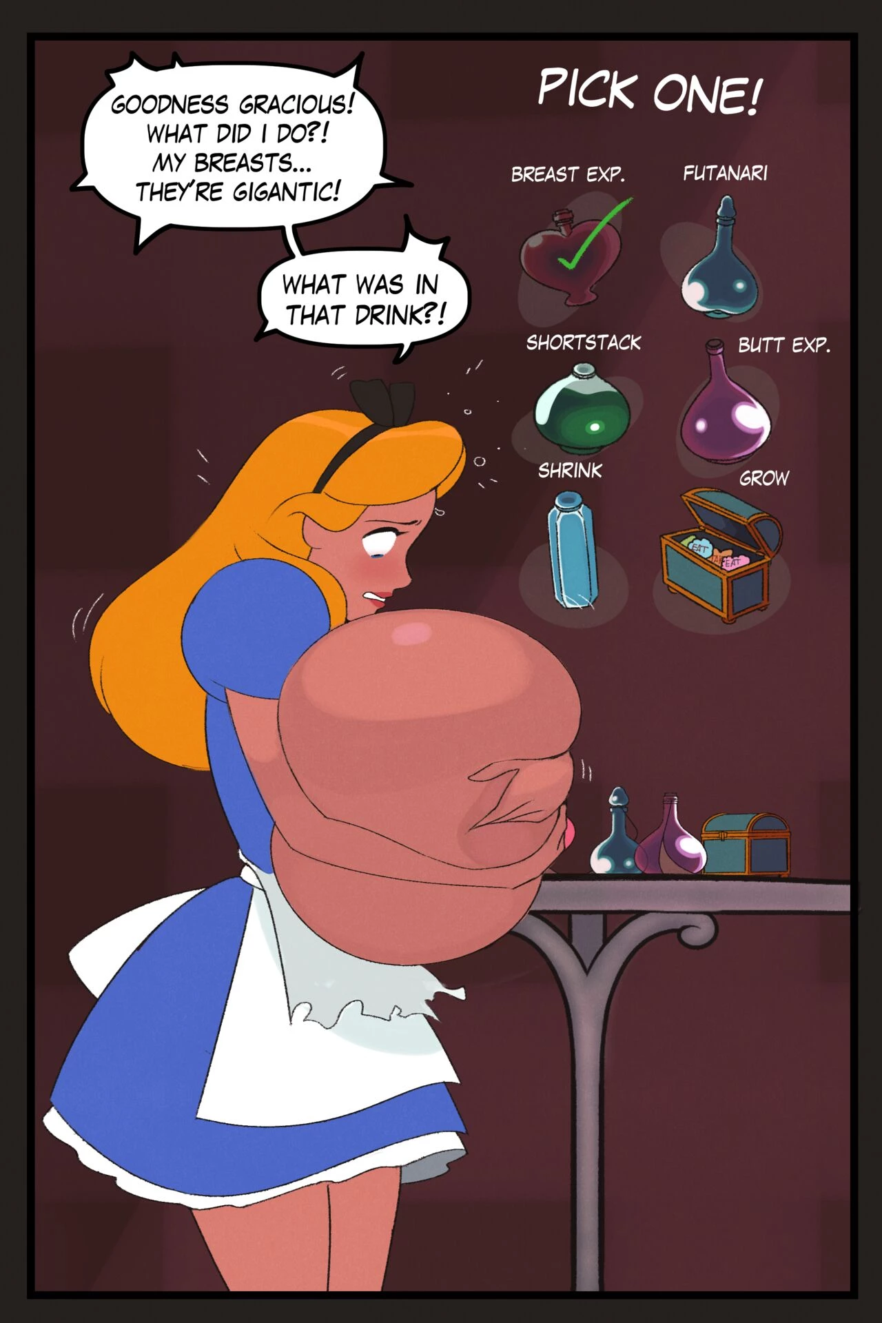 Alice Expansion porn comic picture 5