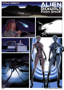 Alien Dickgirls From Space porn comic picture 1
