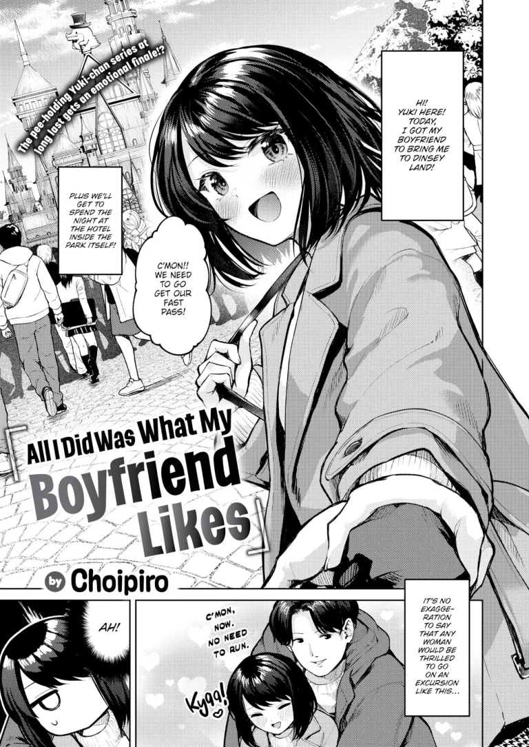 All I Did Was What My Boyfriend Likes porn comic picture 1